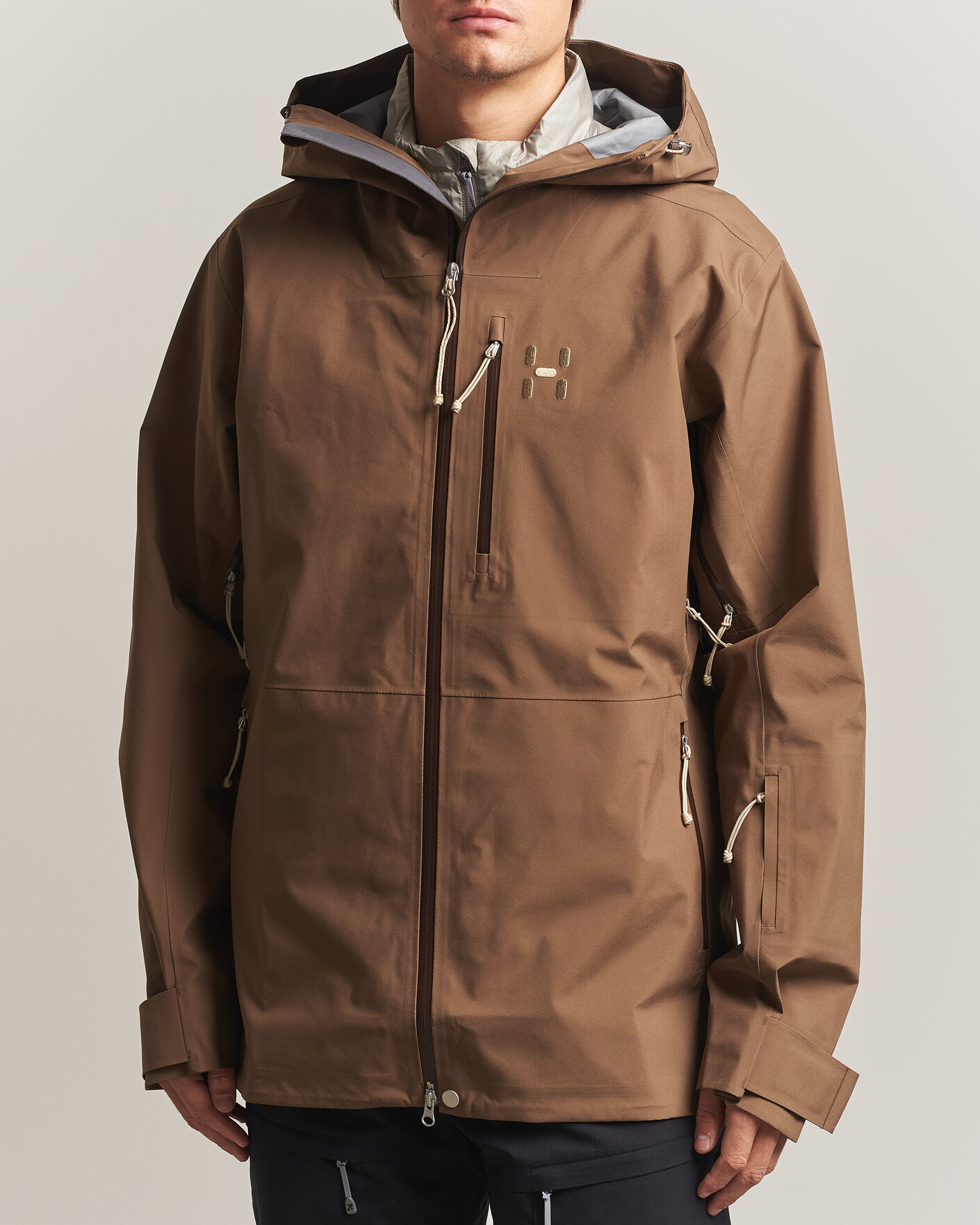 Mies | Takit | Haglöfs | Alper Proof 3L Jacket Teak Brown