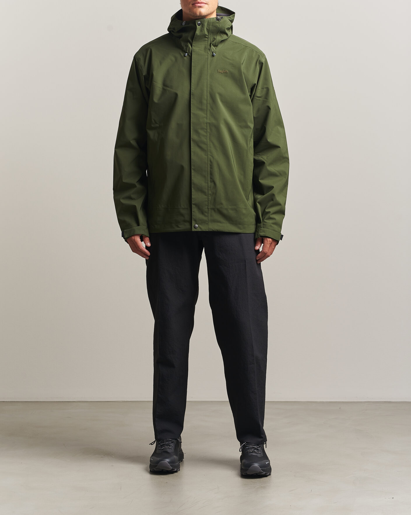 Mies | Takit | Haglöfs | Breeze Proof Jacket Seaweed Green