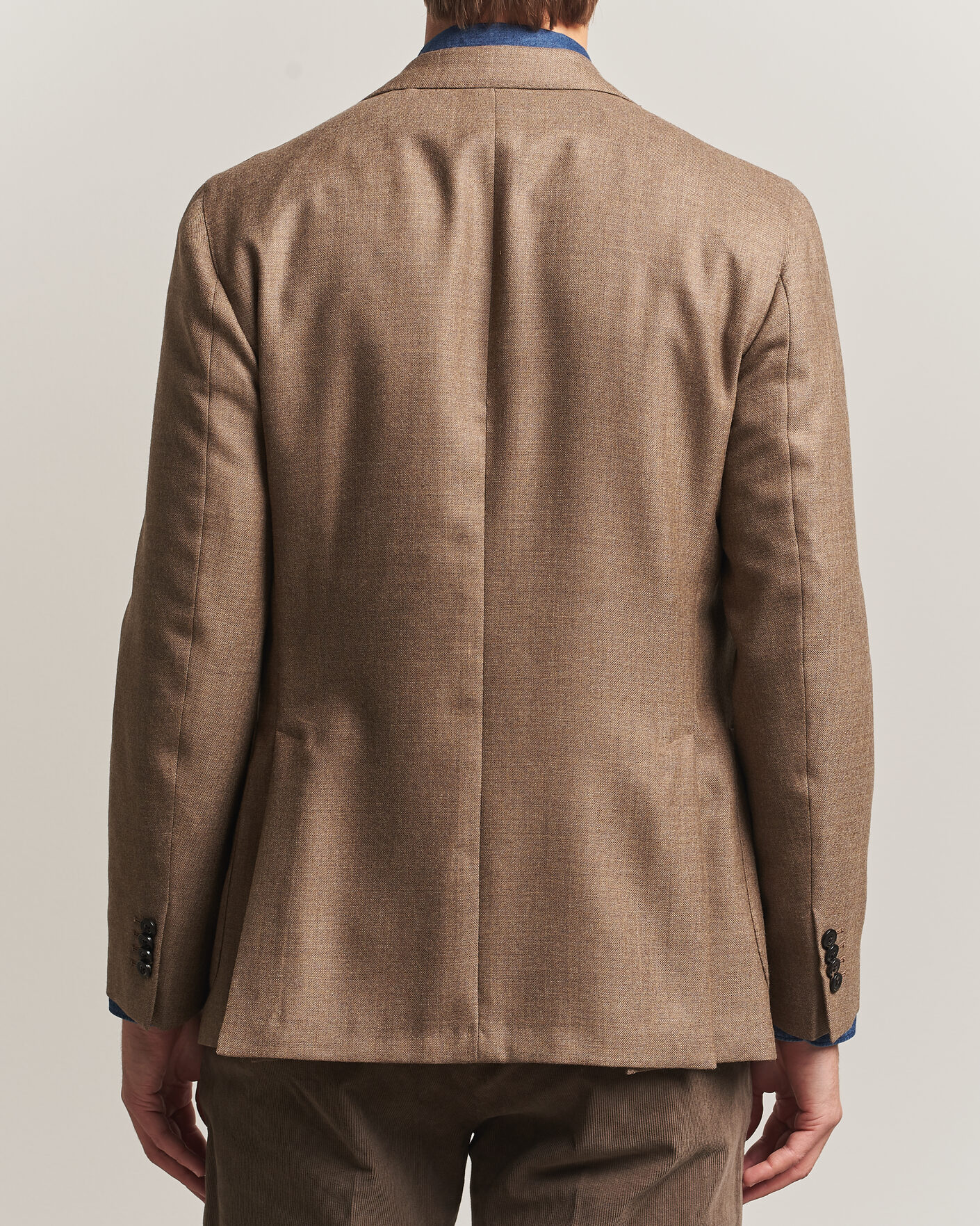 Mies | Pikkutakit | Boglioli | K Jacket Wool Hopsack Blazer Beige