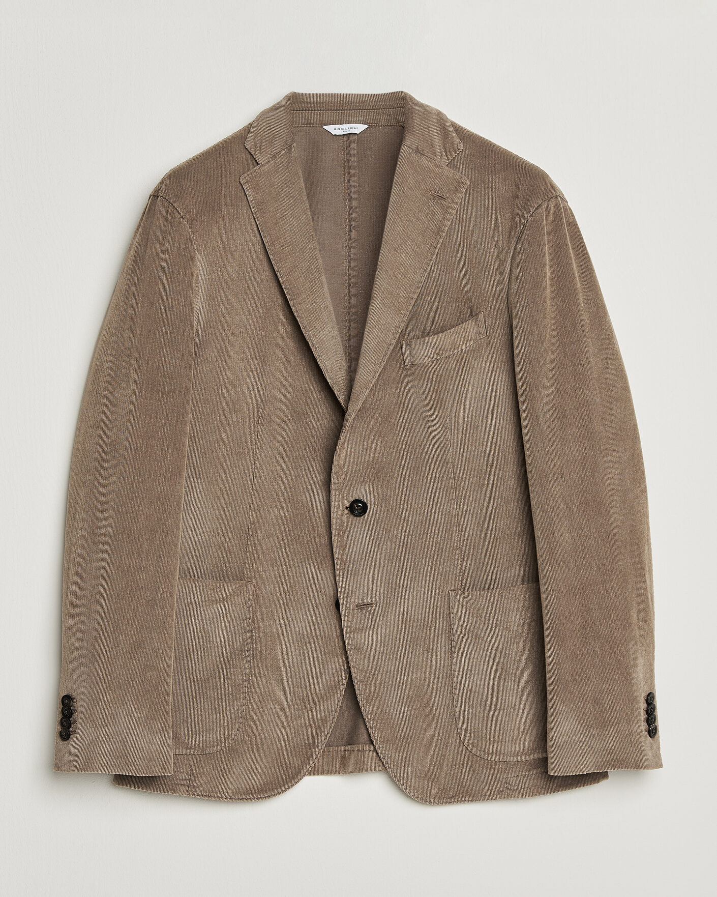 Mies | Pikkutakit | Boglioli | K Jacket Corduroy Blazer Taupe