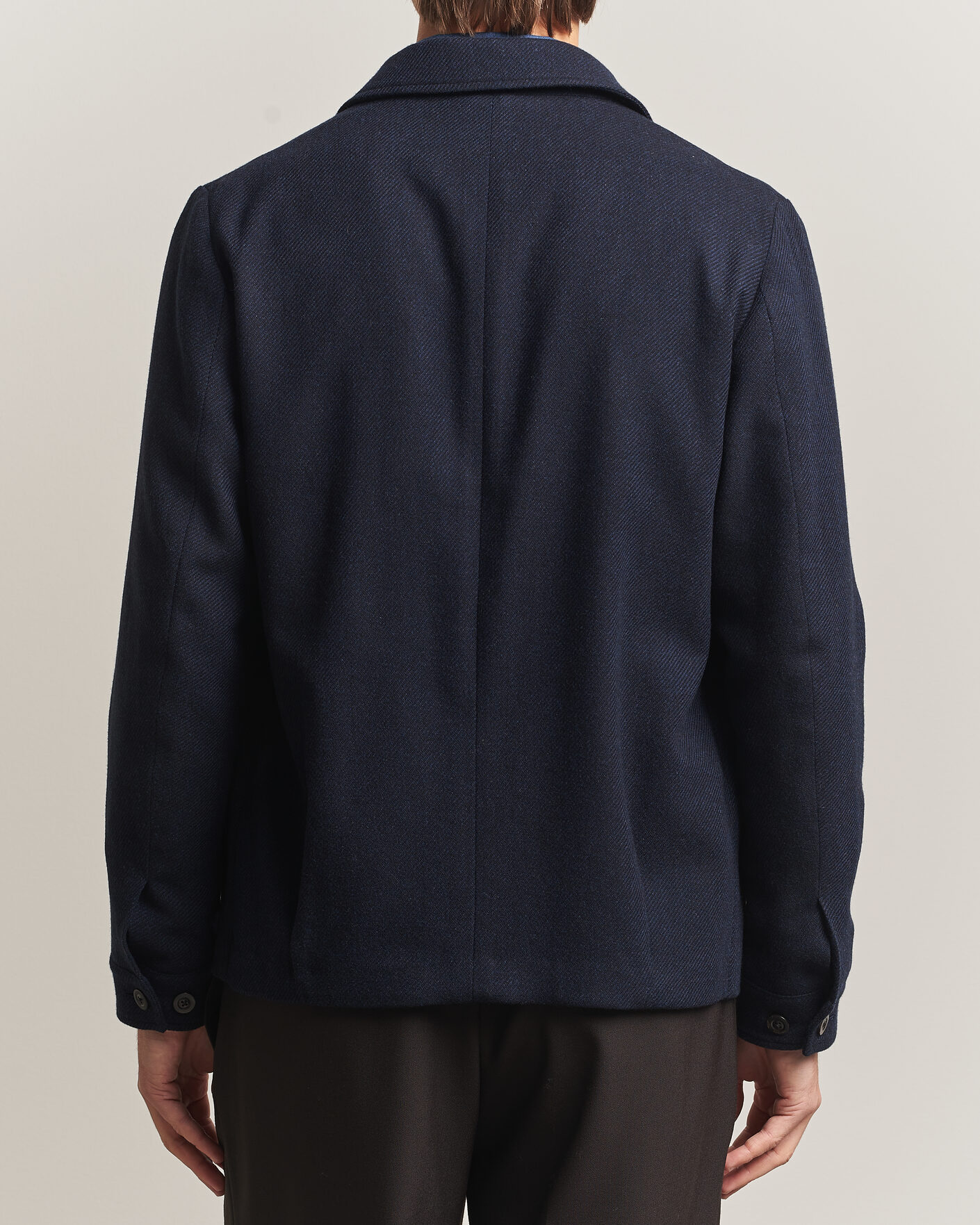 Mies | Takit | Boglioli | Wool/Cashmere Solferino Jacket Navy