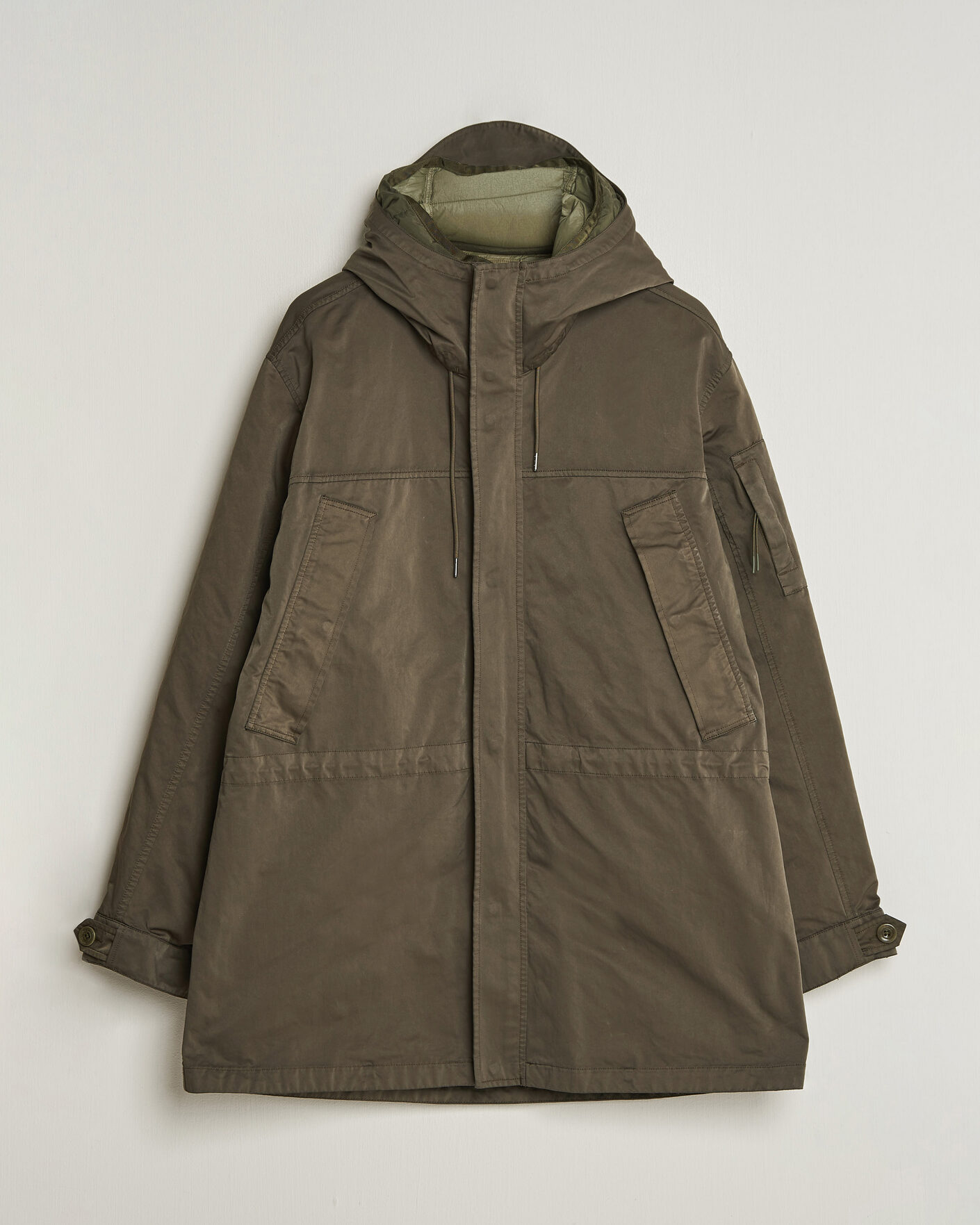 Mies | Takit | C.P. Company | Micro Kei 2 in 1 Nylon Parka Olive