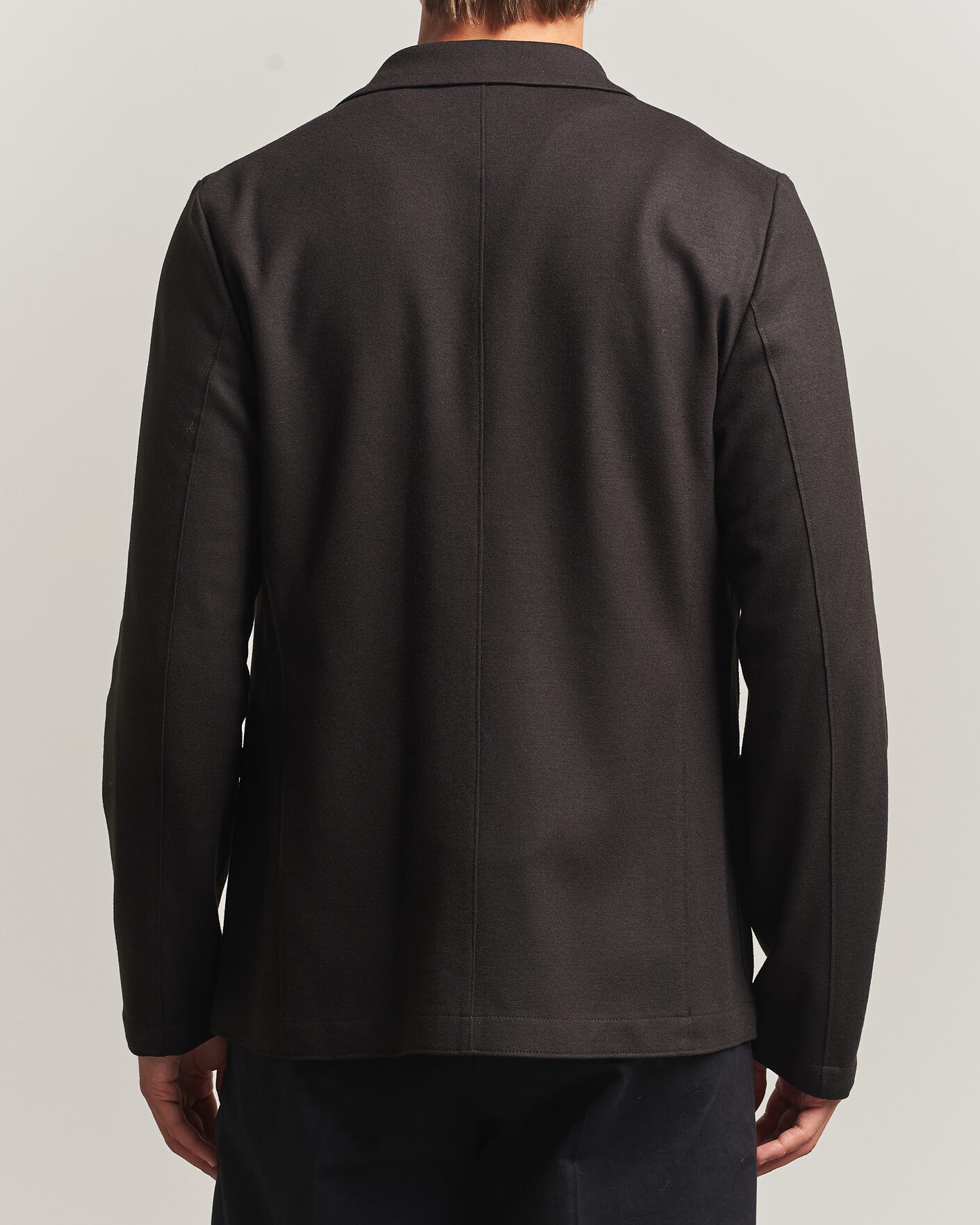 Mies | Pikkutakit | Harris Wharf London | Two Button Superfine Merino Blazer Brown