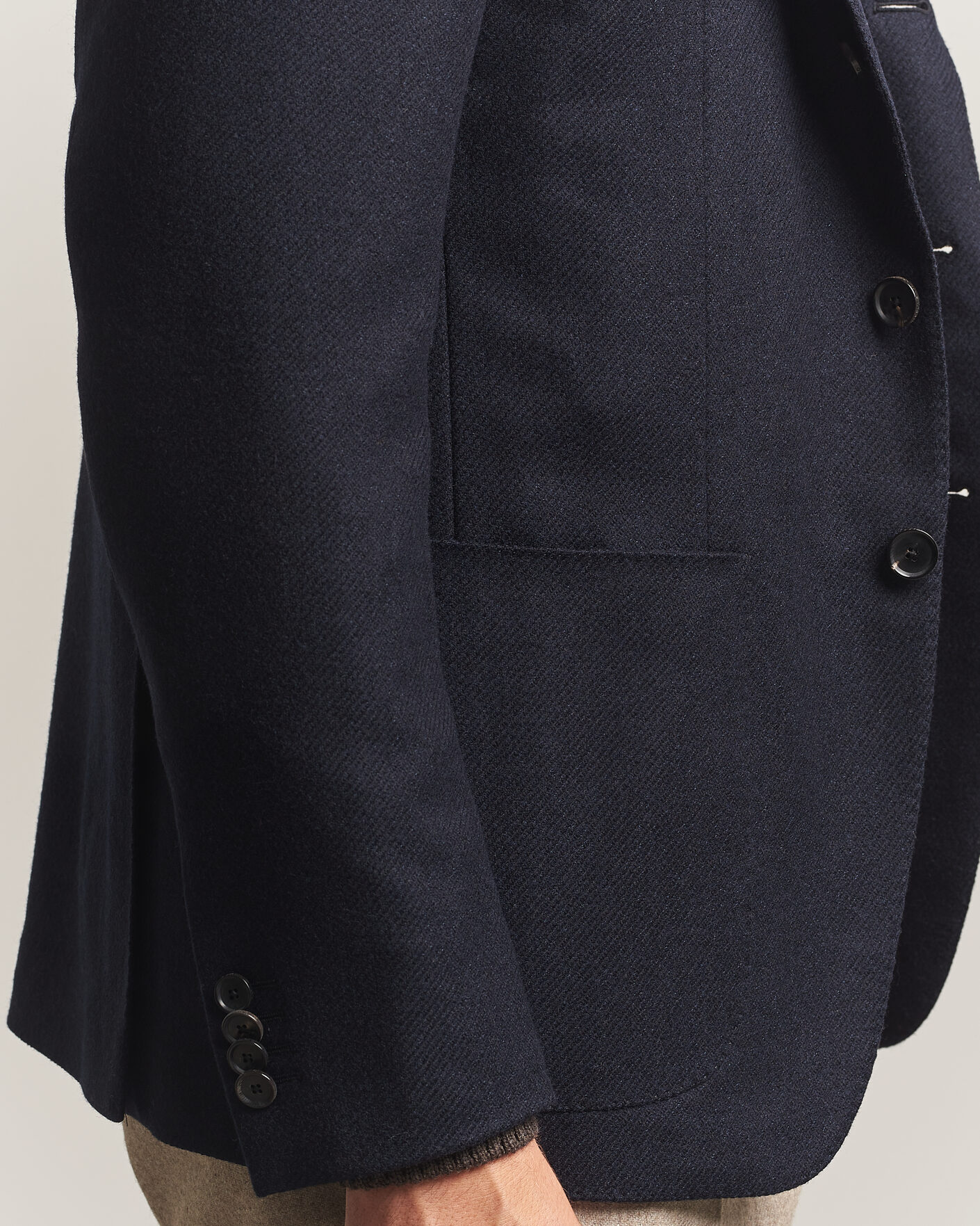 Mies | Pikkutakit | Caruso | Aida Wool/Cashmere Blazer Navy