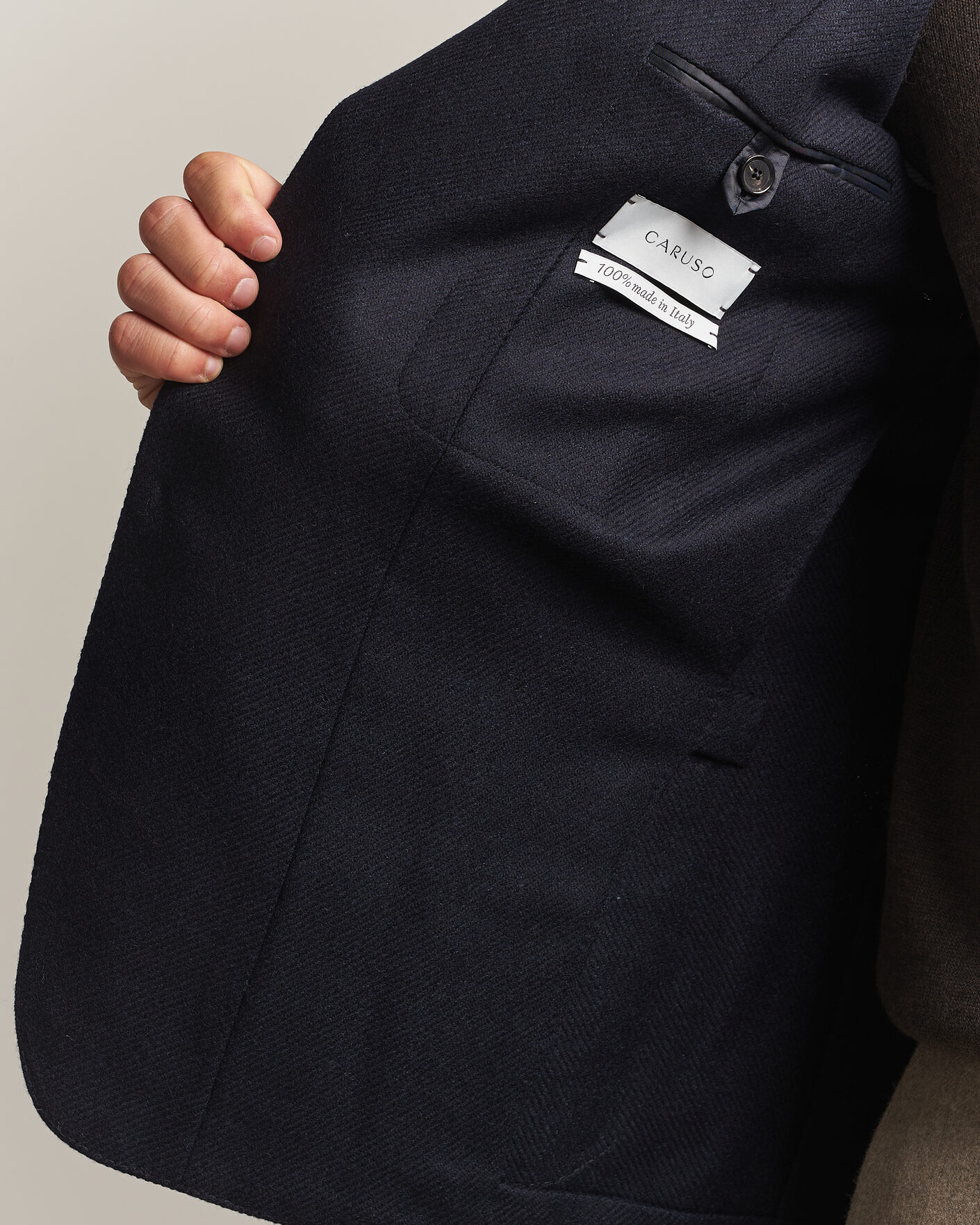 Mies | Pikkutakit | Caruso | Aida Wool/Cashmere Blazer Navy