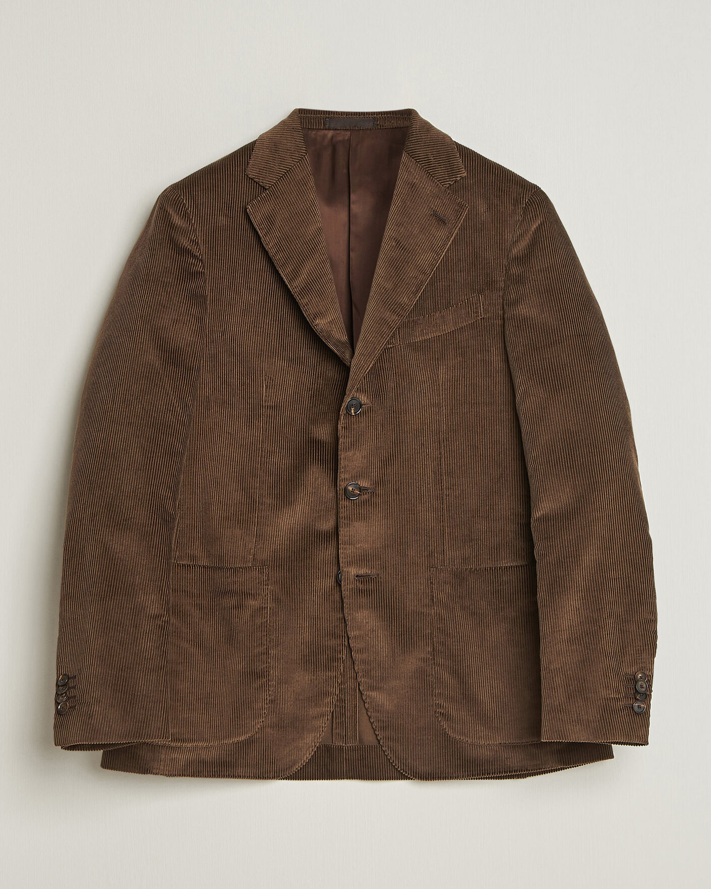 Mies | Pikkutakit | Caruso | Aida Corduroy Blazer Dark Brown
