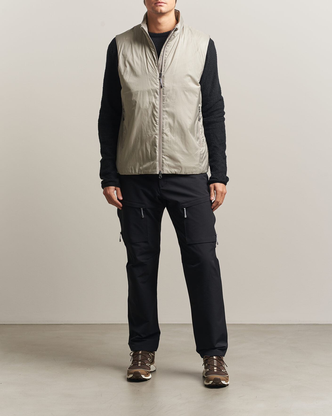 Mies | Ulkoliivit | Houdini | Dunfri Primaloft Padded Vest Sandstorm