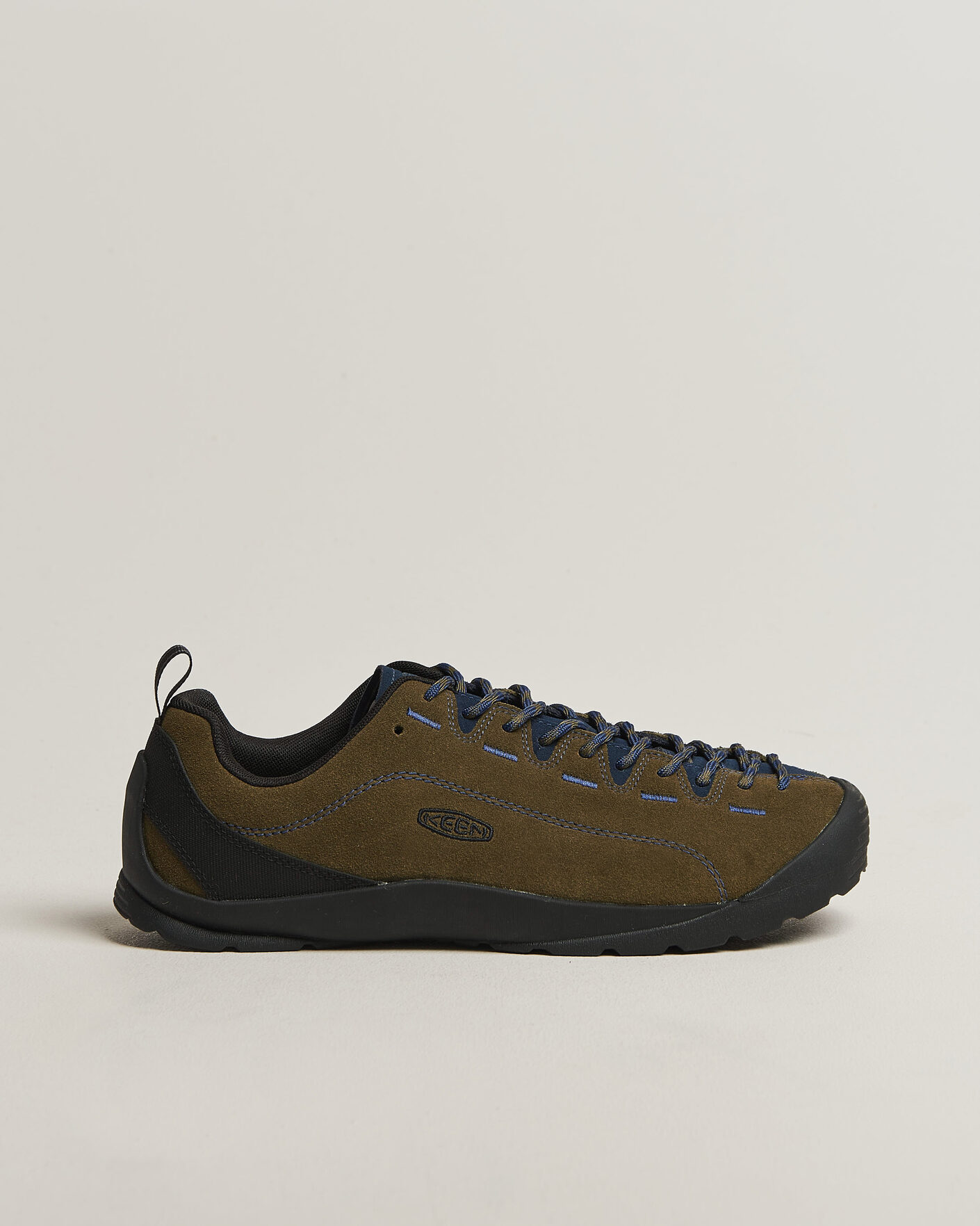 Mies | Maastojuoksukengät | KEEN | Jasper Suede Sneaker Dark Olive