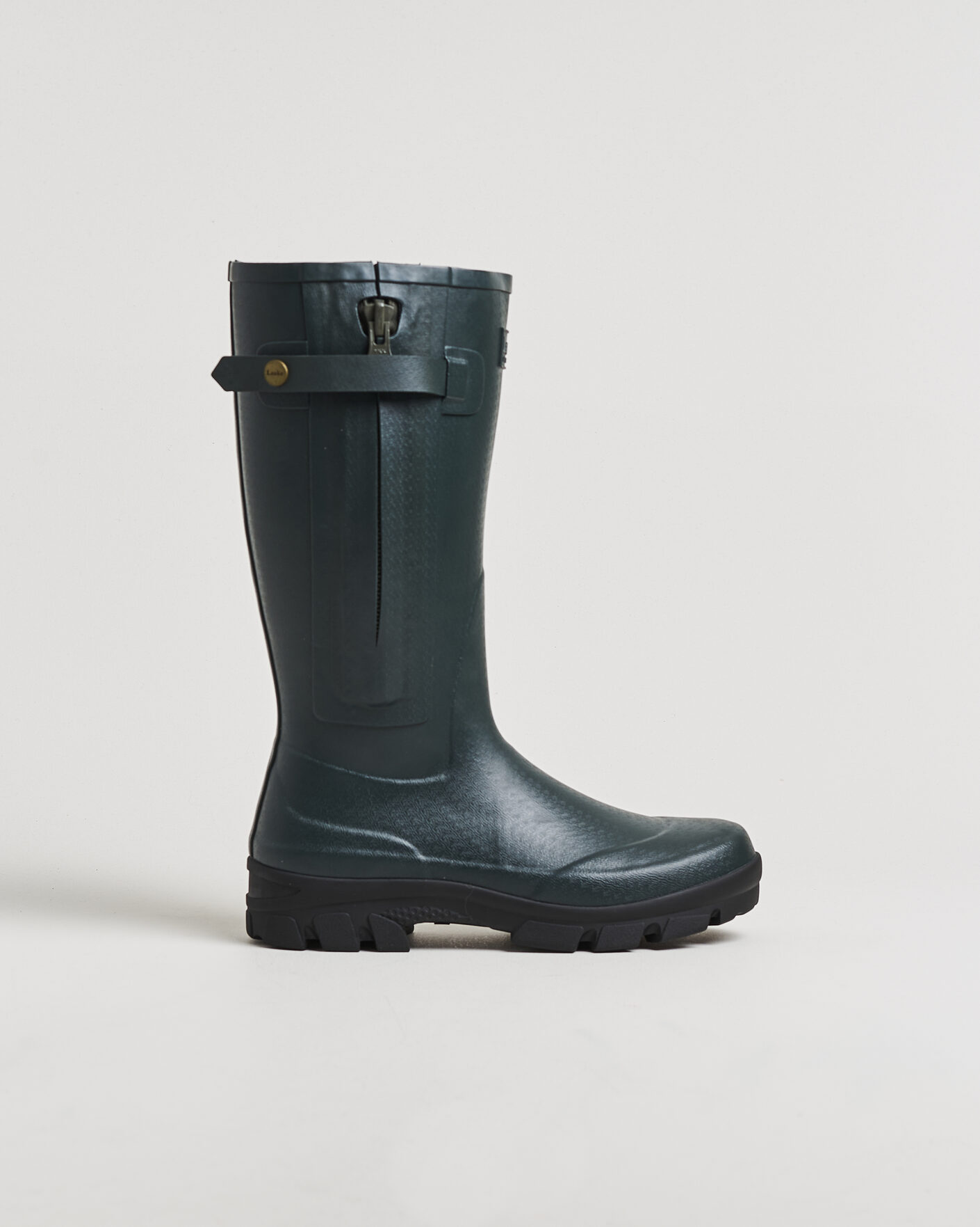Mies | Kalossit & Kumisaappaat | Loake 1880 | Wellington Rain Boot Dark Green