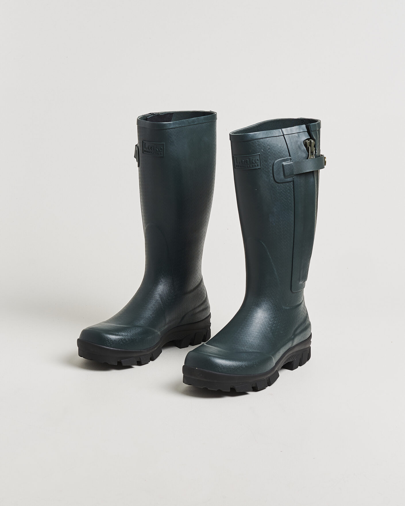 Mies | Kalossit & Kumisaappaat | Loake 1880 | Wellington Rain Boot Dark Green
