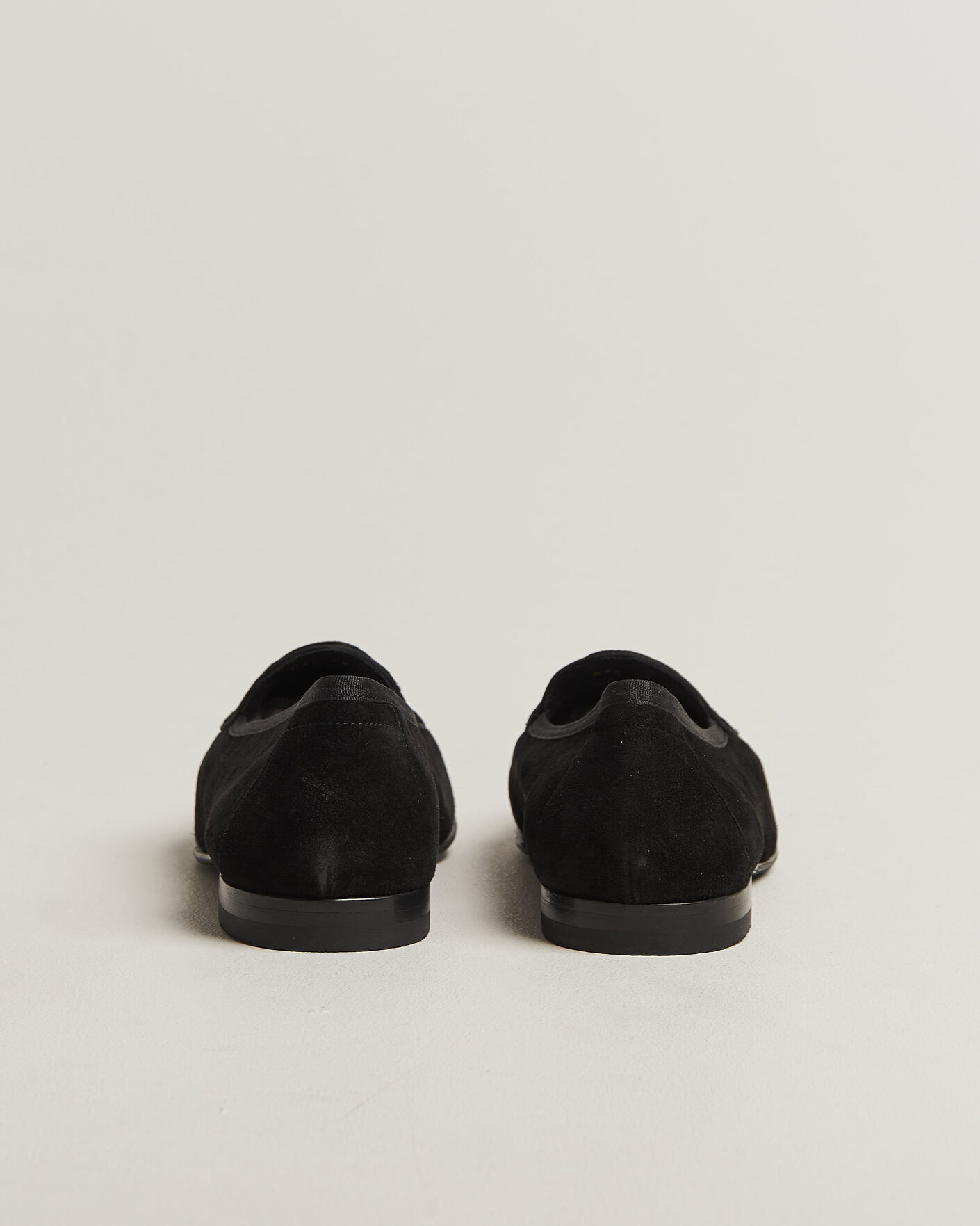 Mies | Loaferit | Loake 1880 | Belgrave Black Suede Belgian Loafer Black