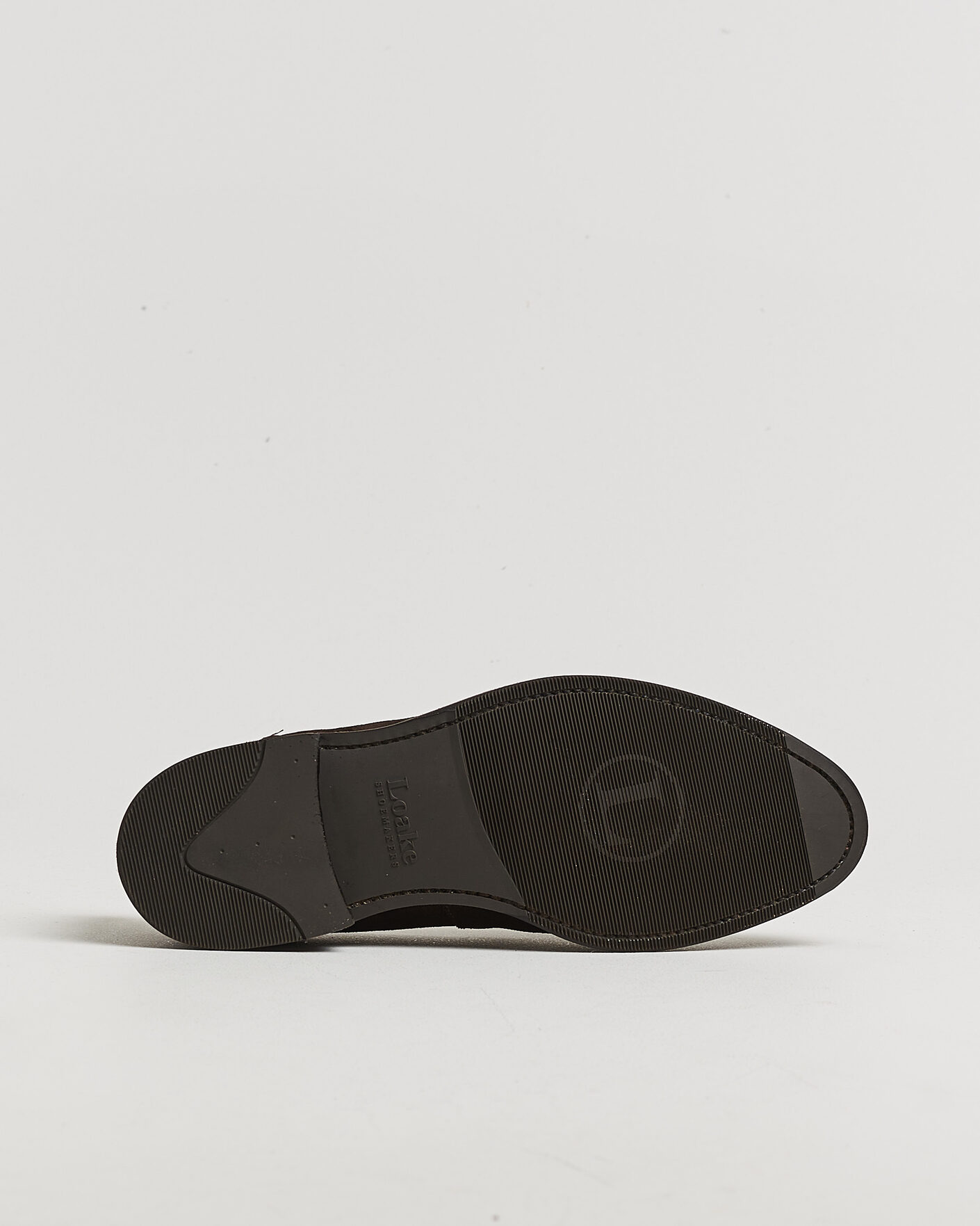 Mies | Loaferit | Loake 1880 | Brunel Suede Tassel Loafer Dark Brown