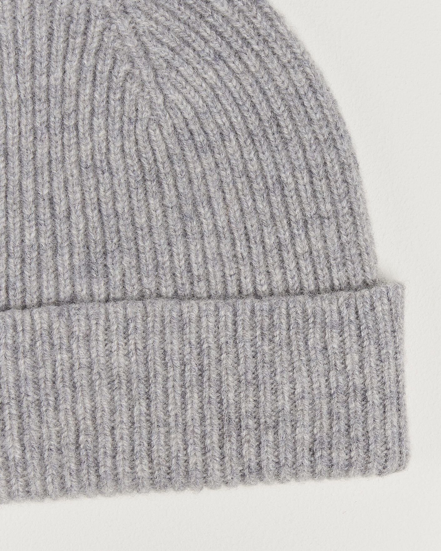 Mies | Pipot | Robert Mackie | Clyde Lambswool Beanie Light Grey