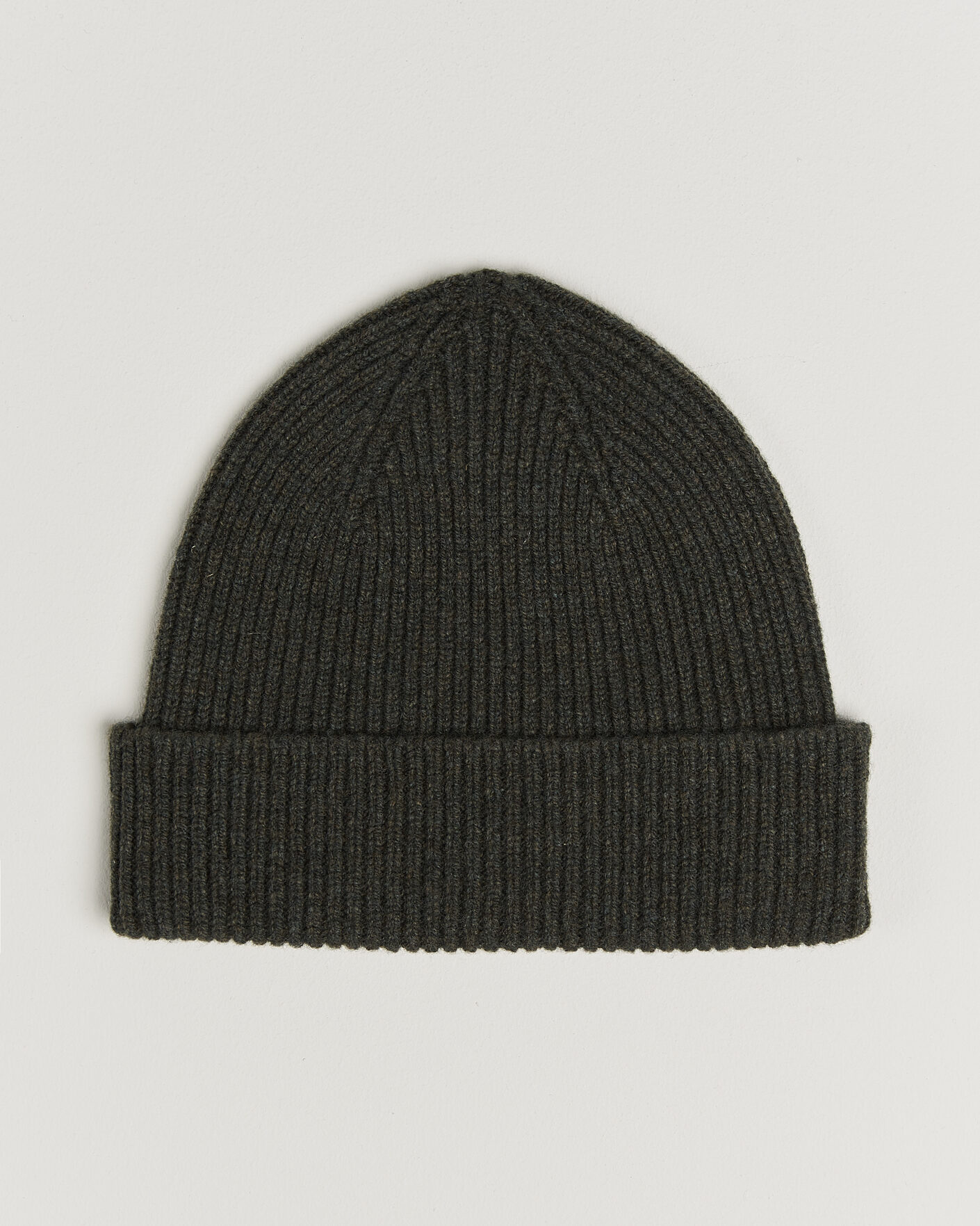 Mies | Pipot | Robert Mackie | Clyde Lambswool Beanie Seaweed Green