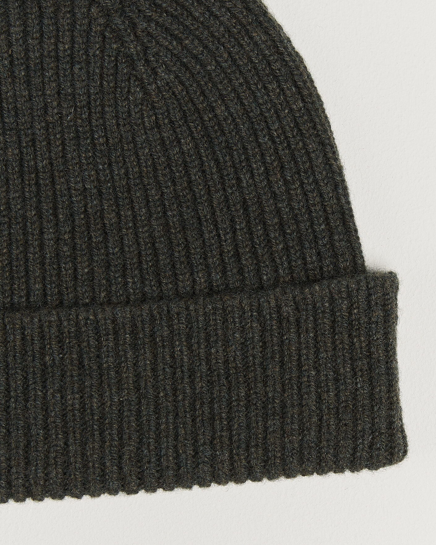 Mies | Pipot | Robert Mackie | Clyde Lambswool Beanie Seaweed Green