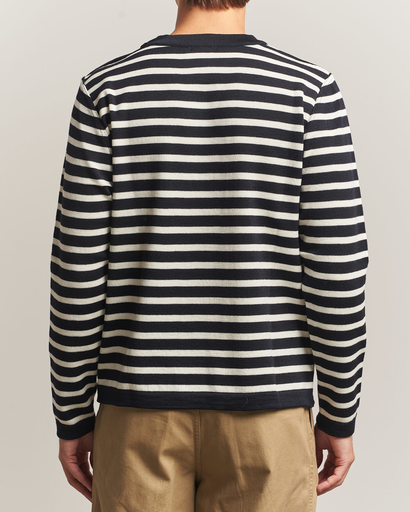 Mies | Puserot | S.N.S. Herning | Naval Crew Neck Navy/White