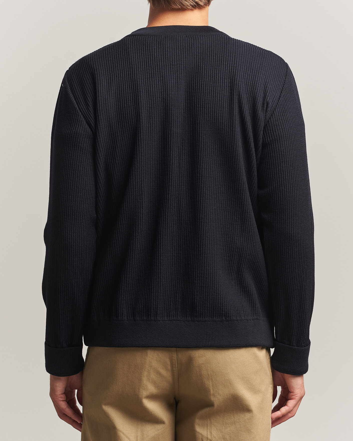 Mies | Puserot | S.N.S. Herning | Stamina Rib Henley Navy Blue