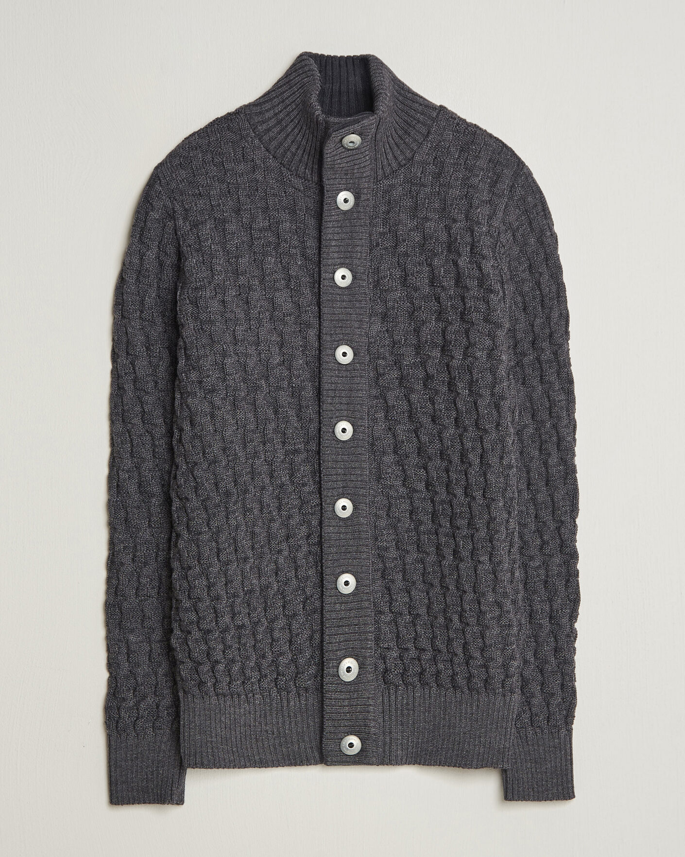 Mies | Puserot | S.N.S. Herning | Stark Cardigan Gneiss Grey