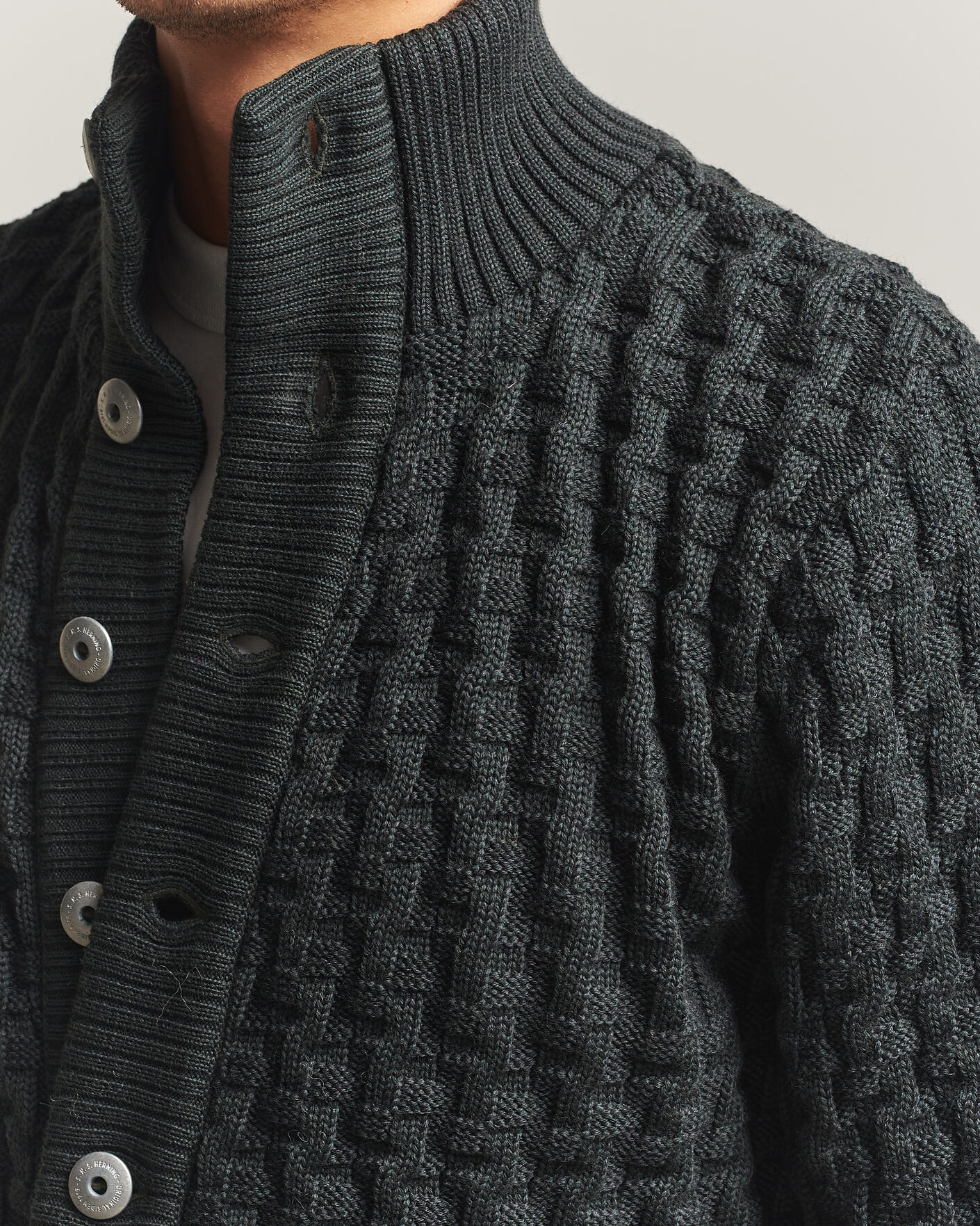 Mies | Puserot | S.N.S. Herning | Stark Cardigan Terrain Green