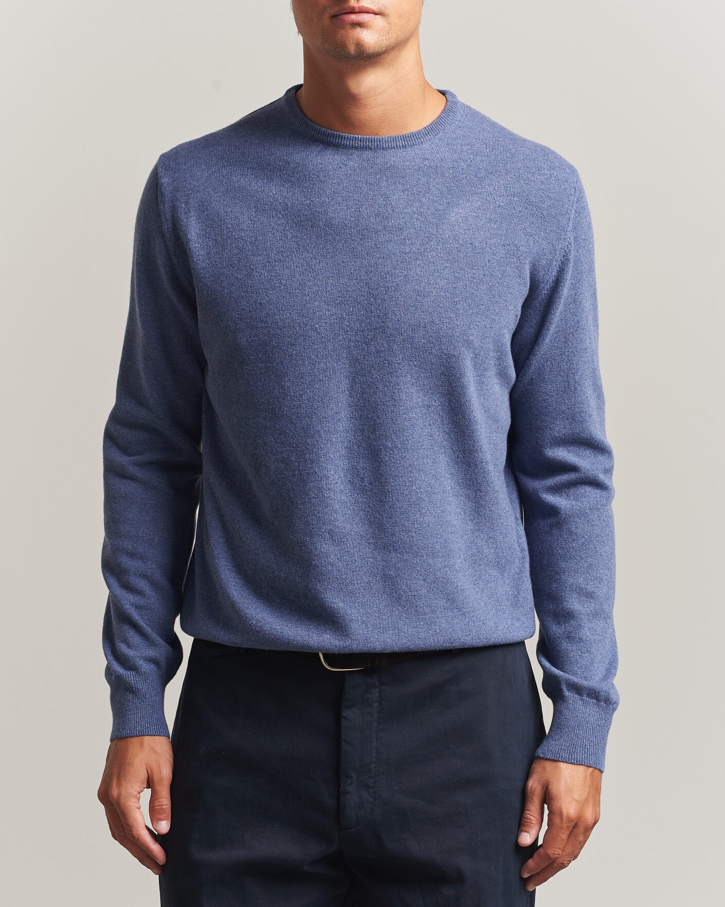 Mies | Puserot | Morgano | Wool/Cashmere Crewneck Jeans