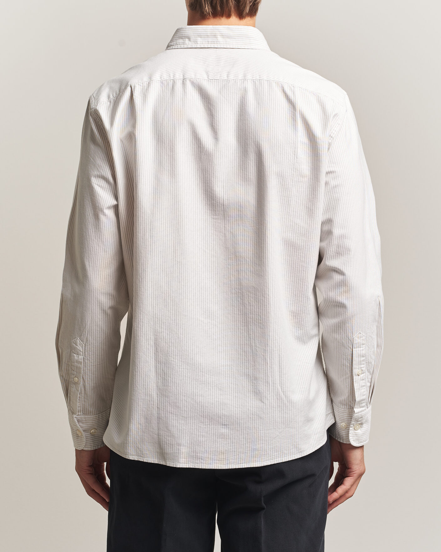 Mies | Kauluspaidat | Charles Tyrwhitt | Button Down Stretch Oxford Shirt Stone
