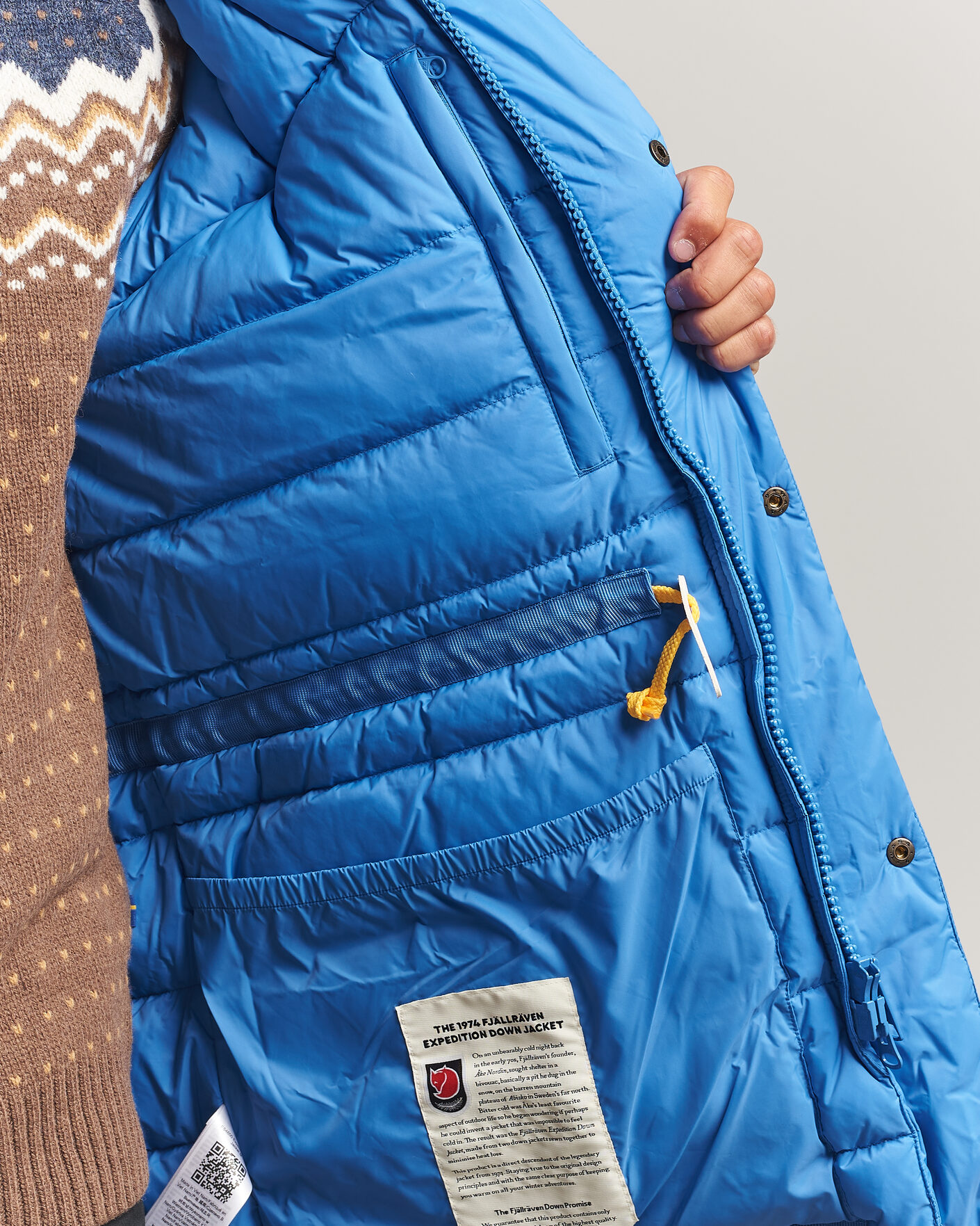 Mies | Takit | Fjällräven | Expedition Down Jacket UN Blue