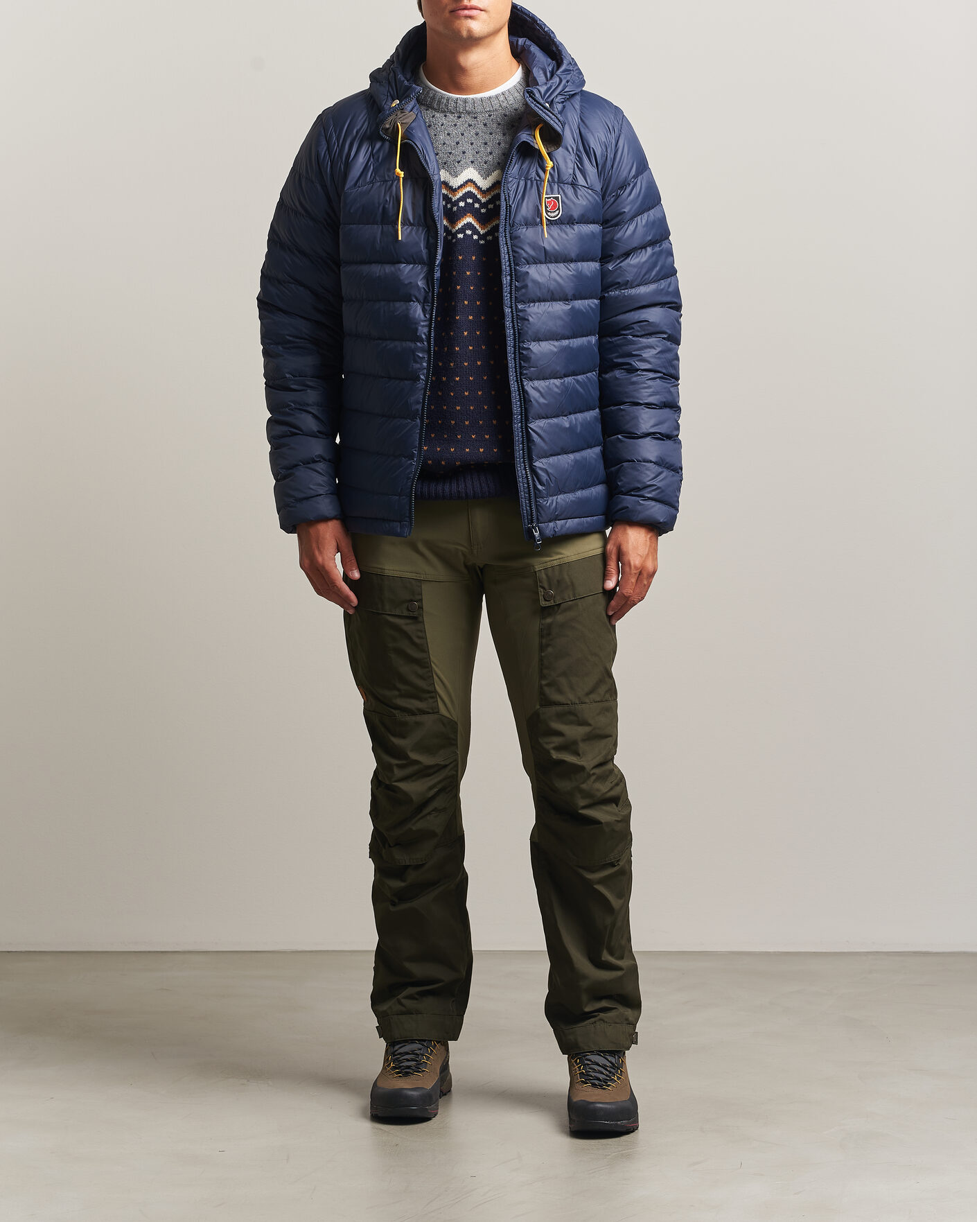 Mies | Takit | Fjällräven | Expedition Pack Down Hoodie Navy