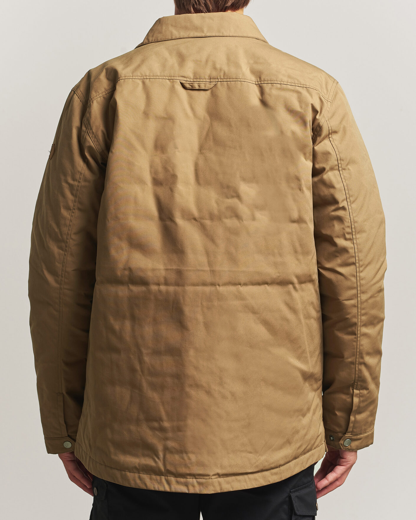 Mies | Takit | Fjällräven | Övik Down Shirt Jacket Wood Brown