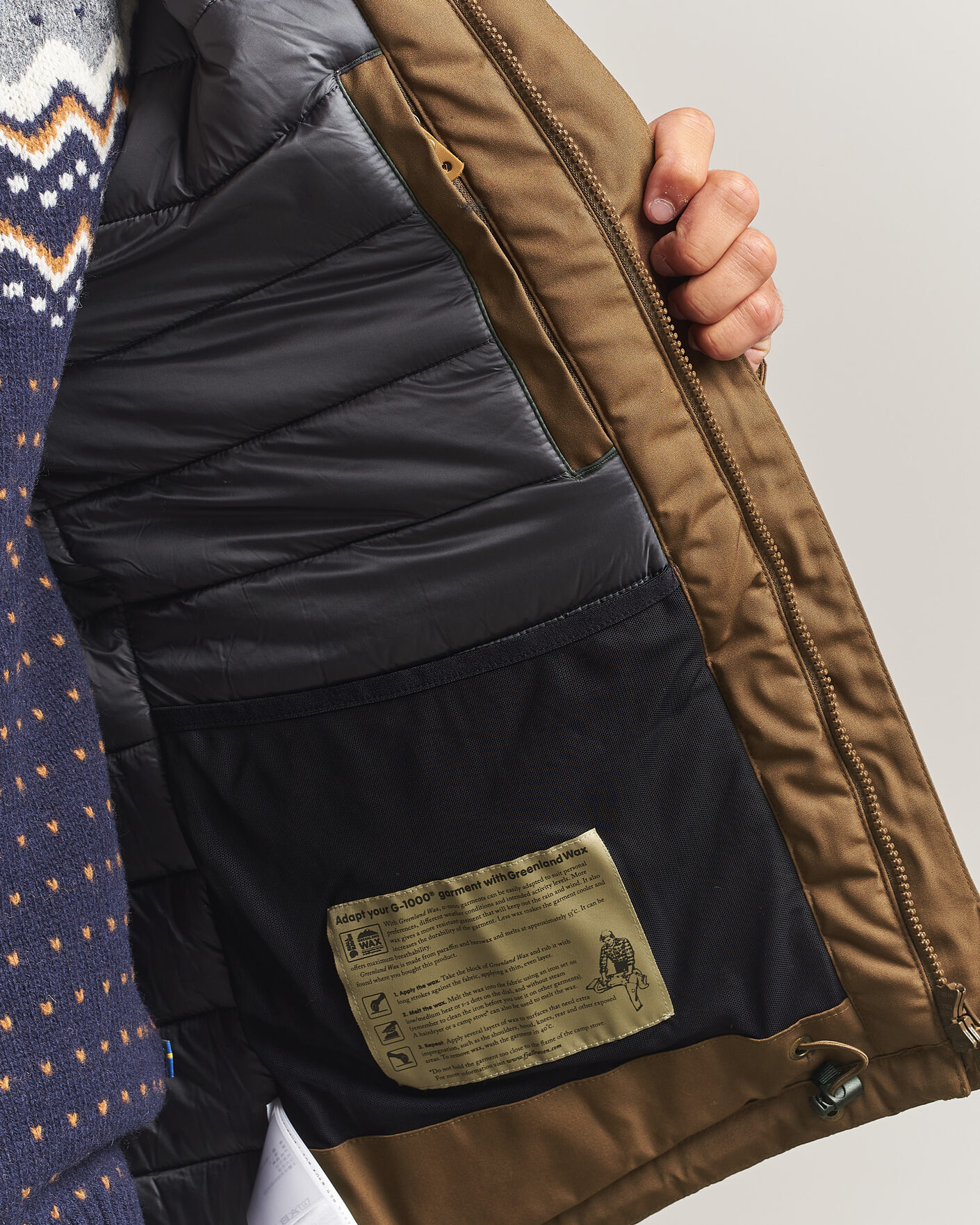 Mies | Takit | Fjällräven | Skogsö Padded Jacket Dark Oak