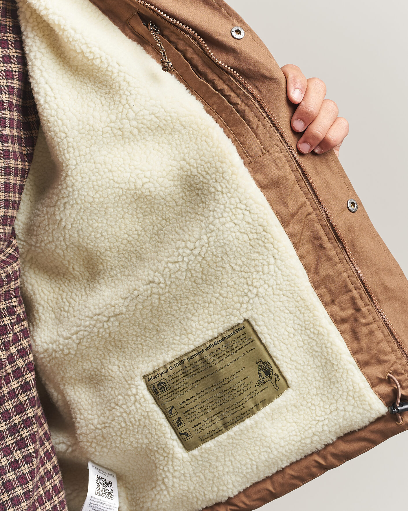 Mies | Takit | Fjällräven | Vardag G-1000 Pile Jacket Wood Brown