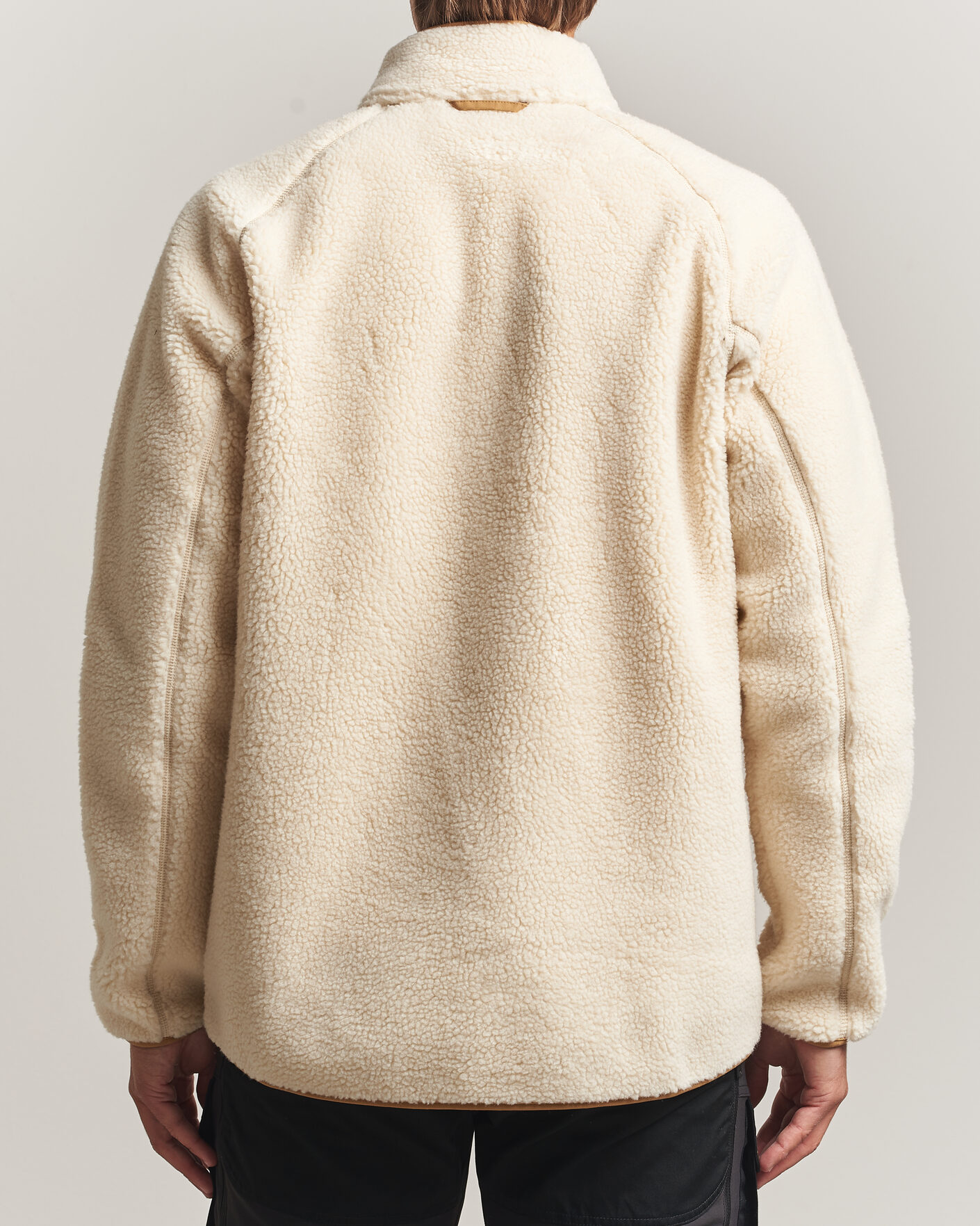 Mies | Puserot | Fjällräven | Vardag Pile Fleece Zip Jacket Chalk White