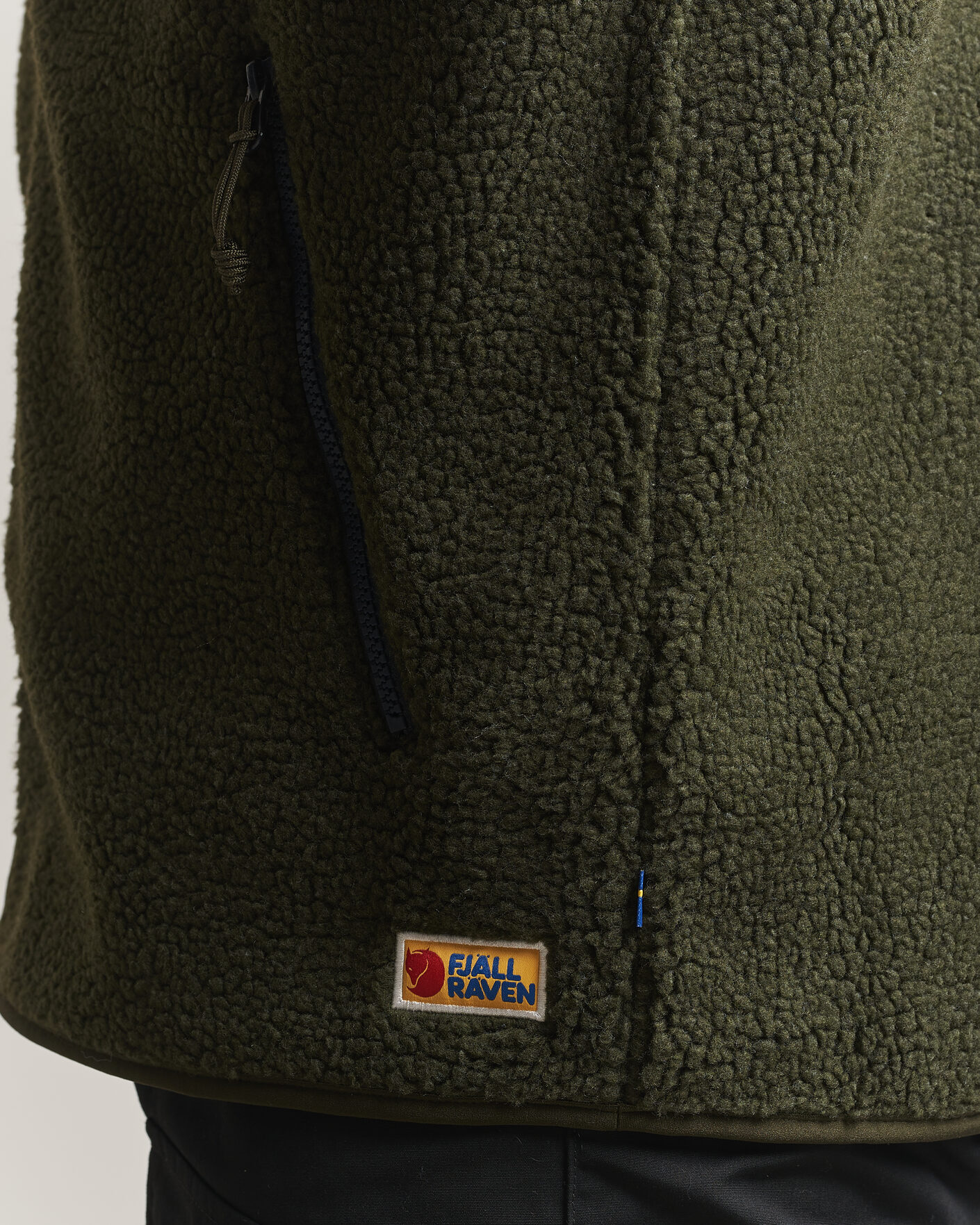 Mies | Puserot | Fjällräven | Vardag Pile Fleece Zip Jacket Deep Forest