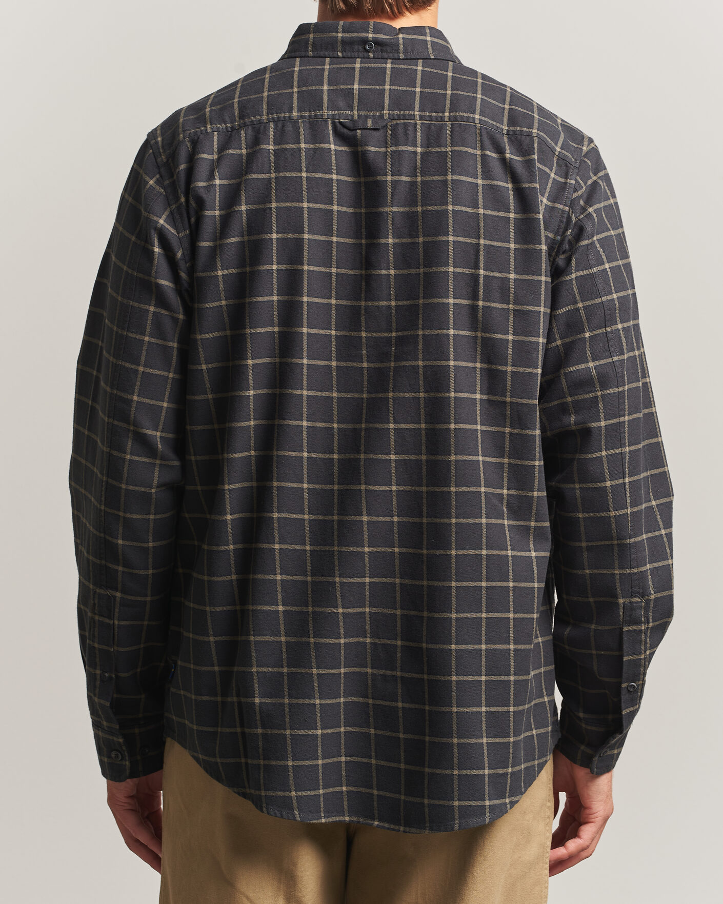 Mies | Kauluspaidat | Fjällräven | Övik Flannel Shirt Dark Grey