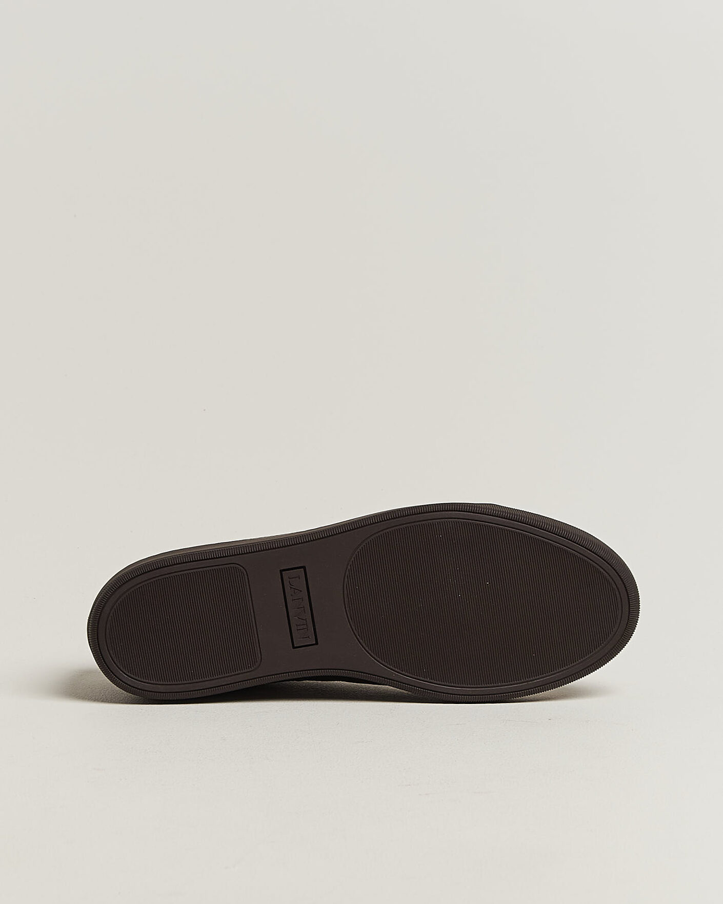 Mies | Tennarit | Lanvin | DBB1 Grain Leather Cap Toe Sneaker Brown