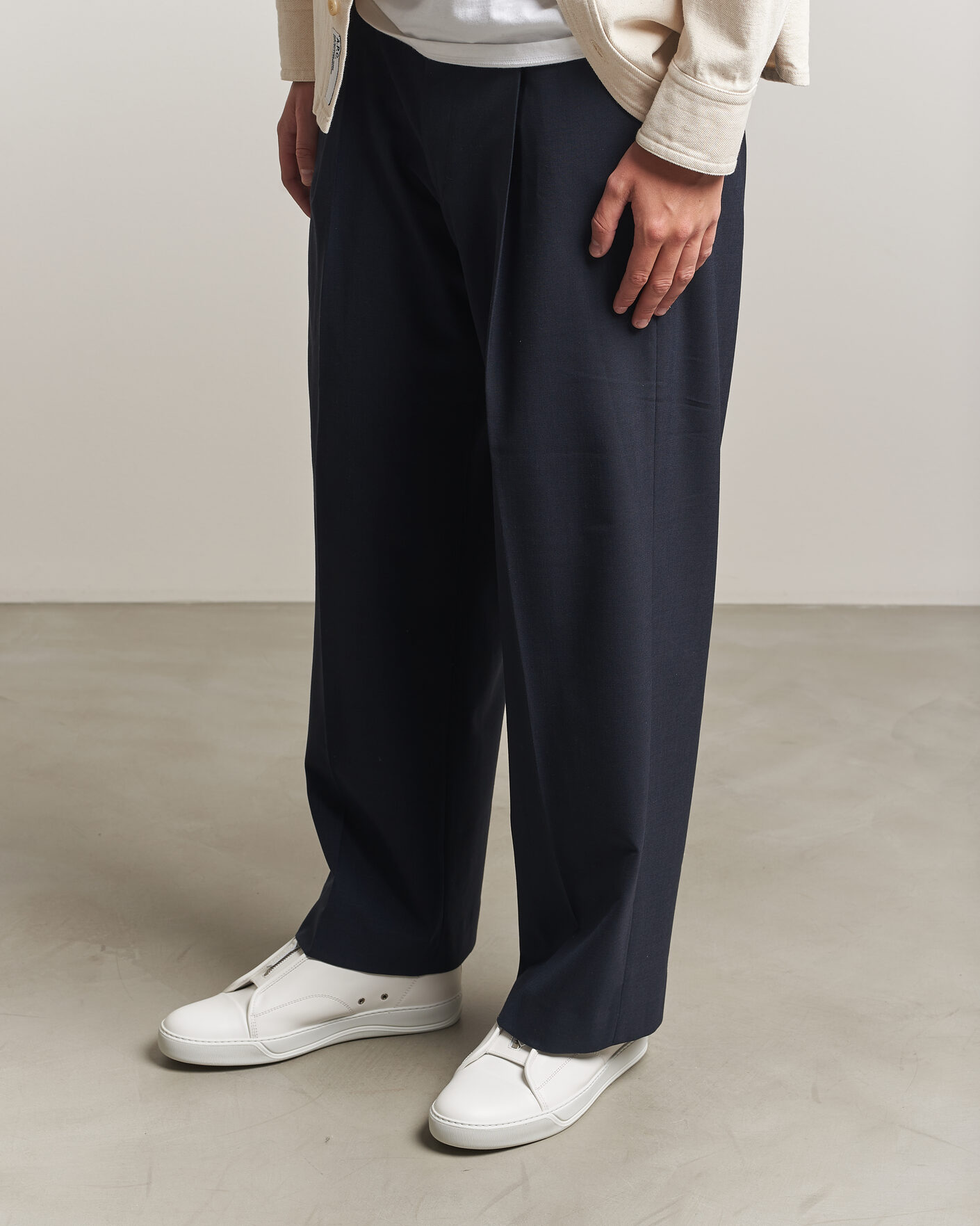 Mies | Tennarit | Lanvin | DBB1 Zip Sneakers White
