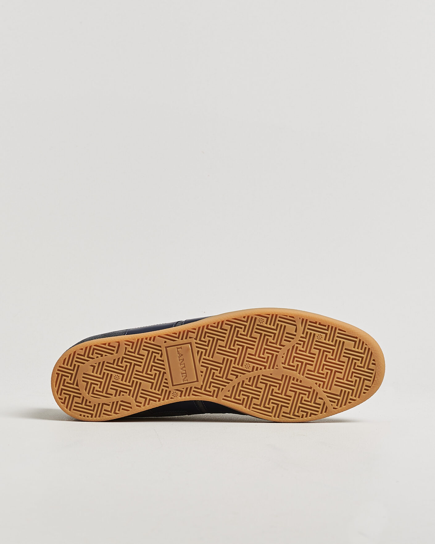 Mies | Tennarit | Lanvin | Glen Leather Sneakers Grey/Navy