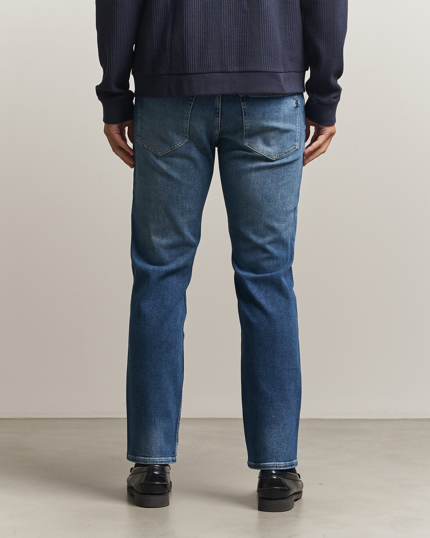 Mies | Farkut | BOSS BLACK | Ogden Regular Fit Jeans Medium Blue