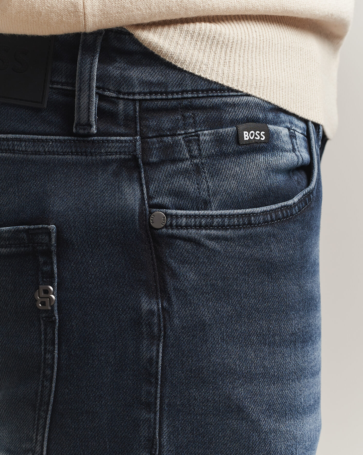 Mies | Farkut | BOSS BLACK | Delaware Jeans Navy