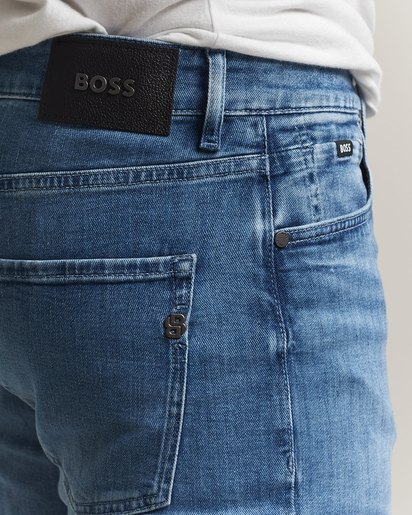 Mies | Farkut | BOSS BLACK | Delaware Jeans Bright Blue