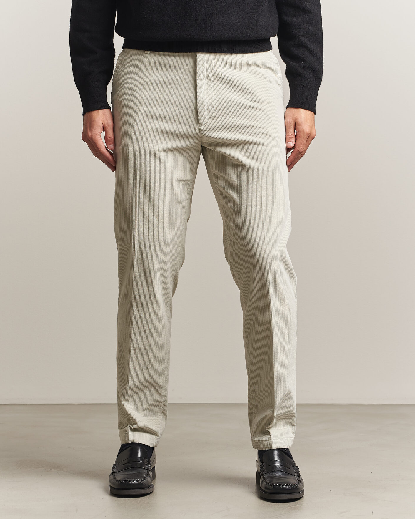Mies | Housut | BOSS BLACK | Kane Structured Cotton Chino Open White