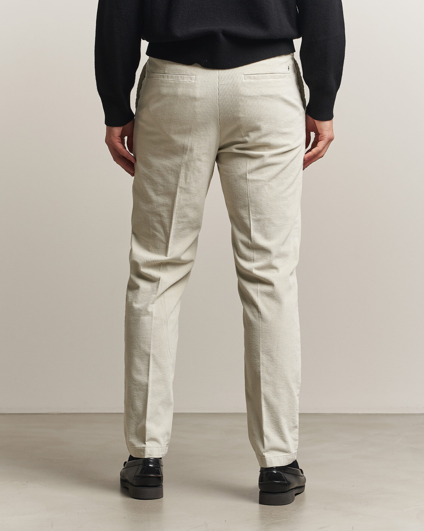 Mies | Housut | BOSS BLACK | Kane Structured Cotton Chino Open White