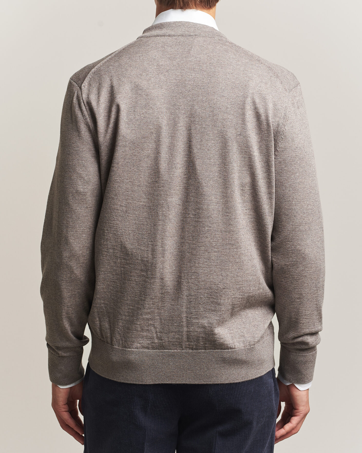 Mies | Puserot | BOSS BLACK | Mardon Wool Cardigan Open Brown