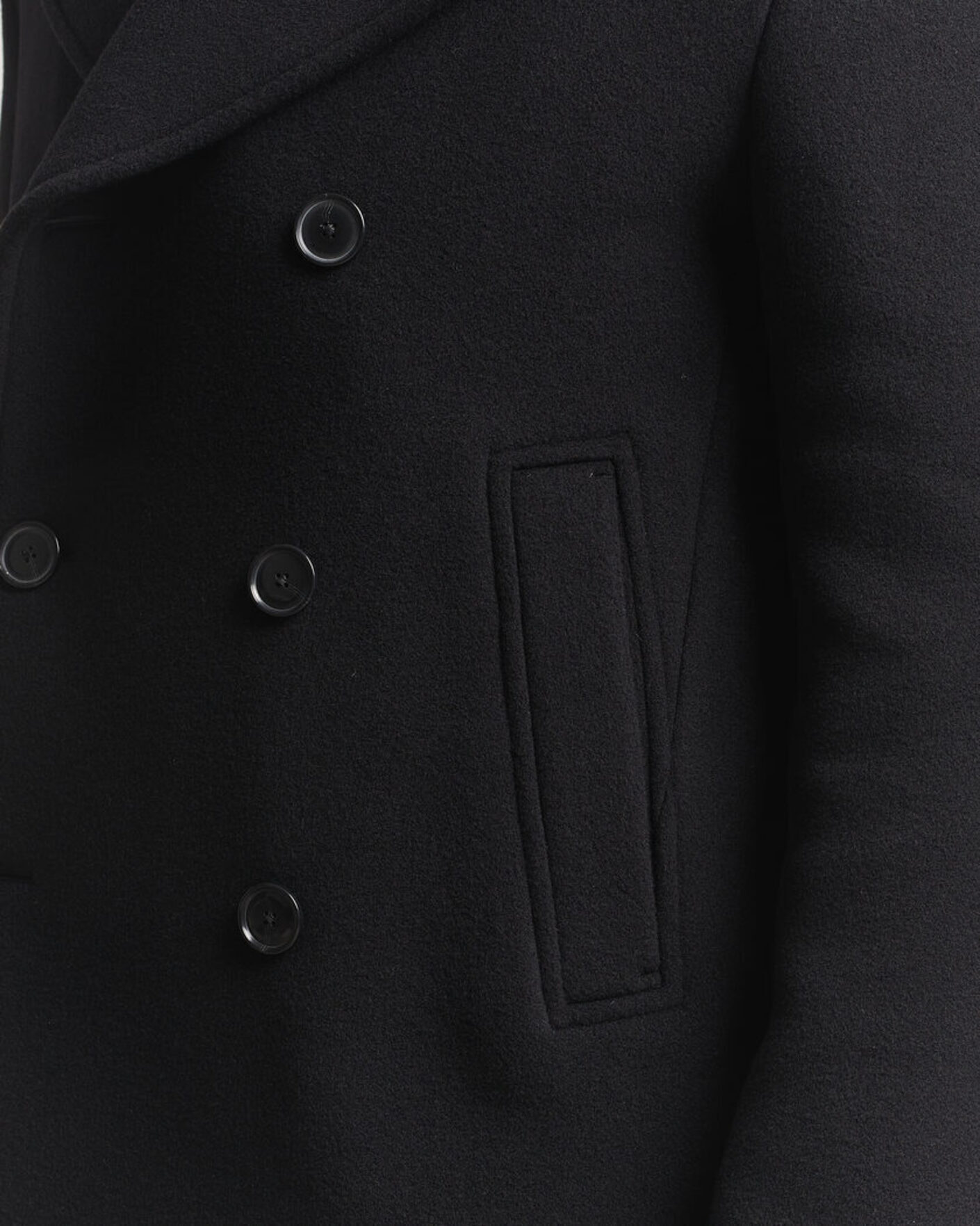 Mies | Takit | BOSS BLACK | Hyde Wool Peacoat Black