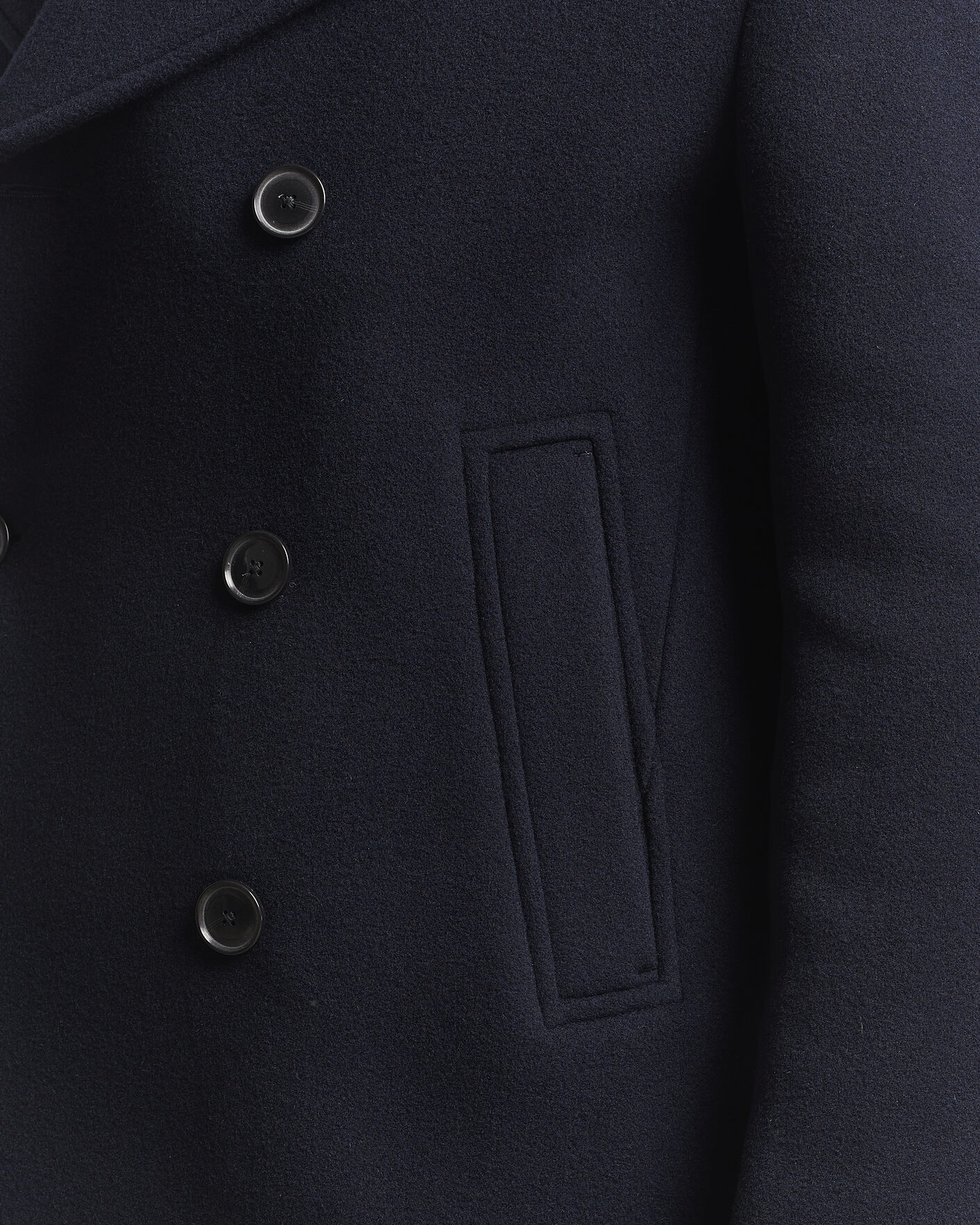 Mies | Takit | BOSS BLACK | Hyde Wool Peacoat Dark Blue