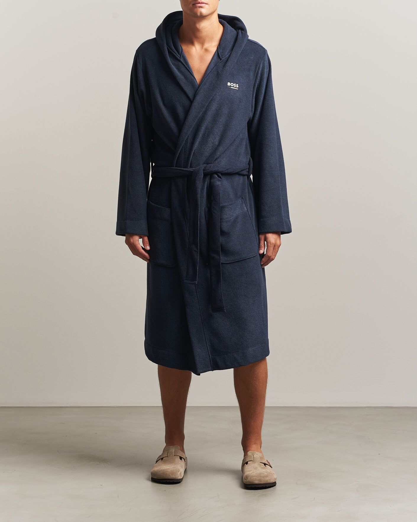 Mies | Yöpuvut ja kylpytakit | BOSS BLACK | Terry Robe Dark Blue