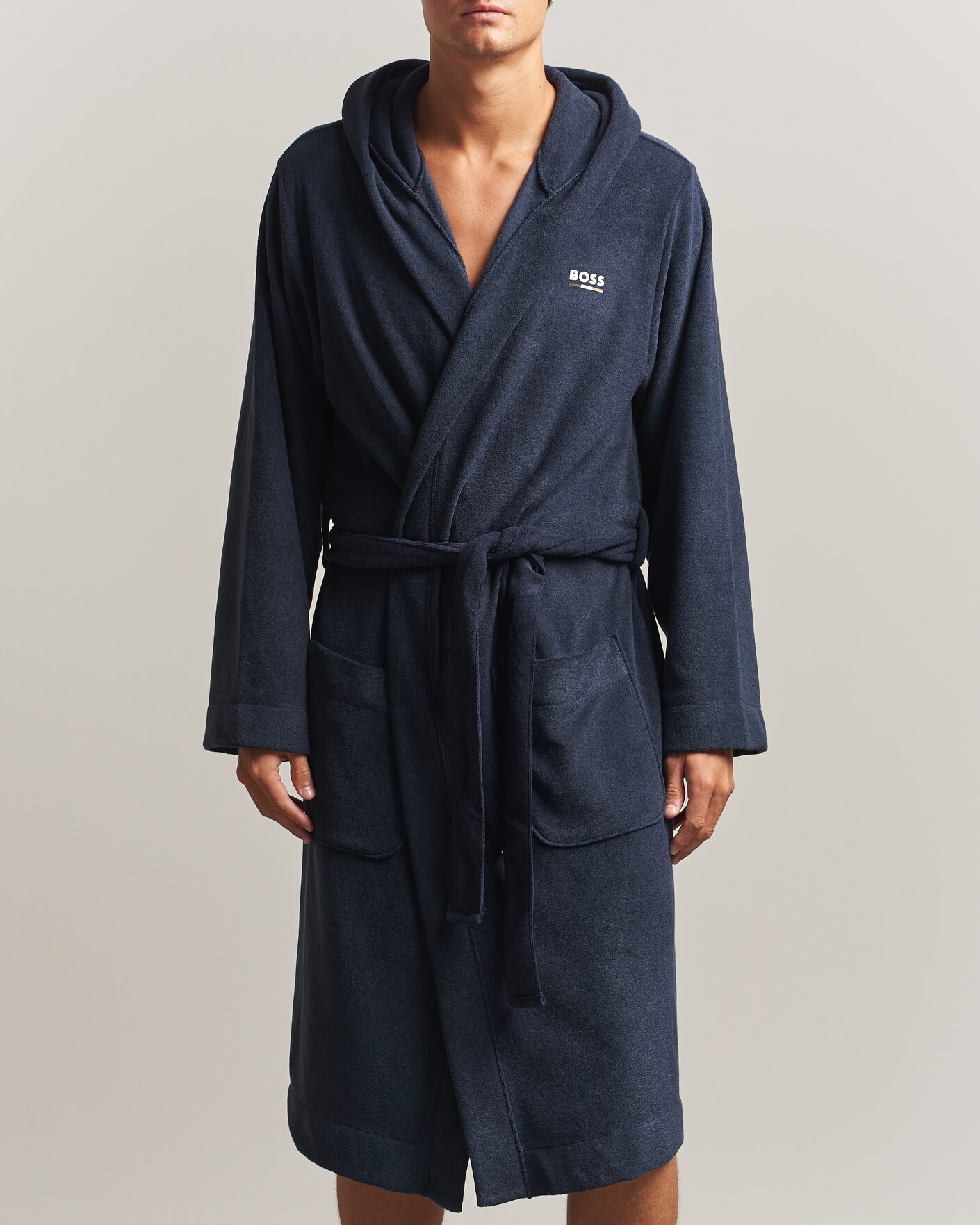 Mies | Yöpuvut ja kylpytakit | BOSS BLACK | Terry Robe Dark Blue