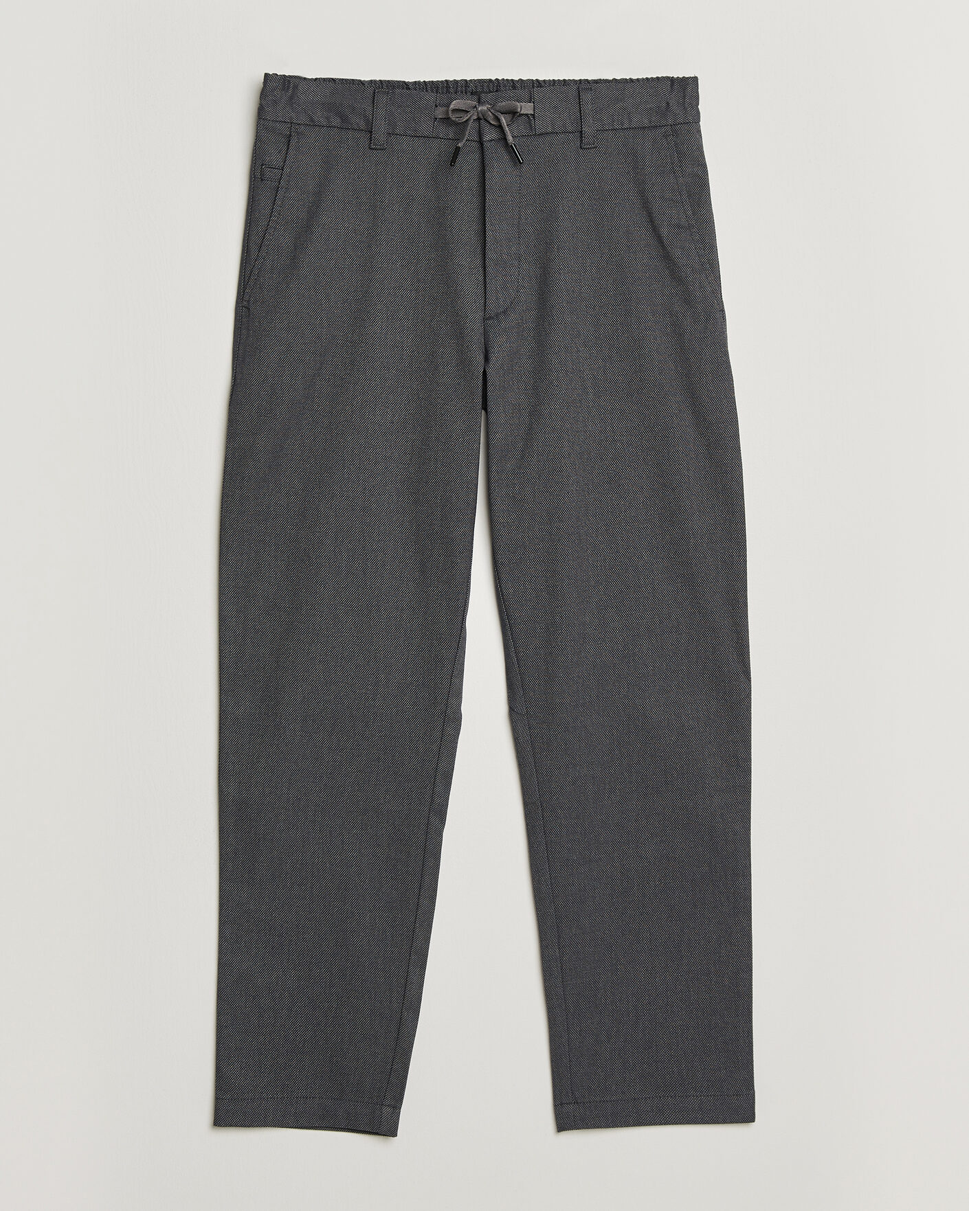Mies | Housut | BOSS ORANGE | Tapered Fit Drawstring Chino Dark Grey