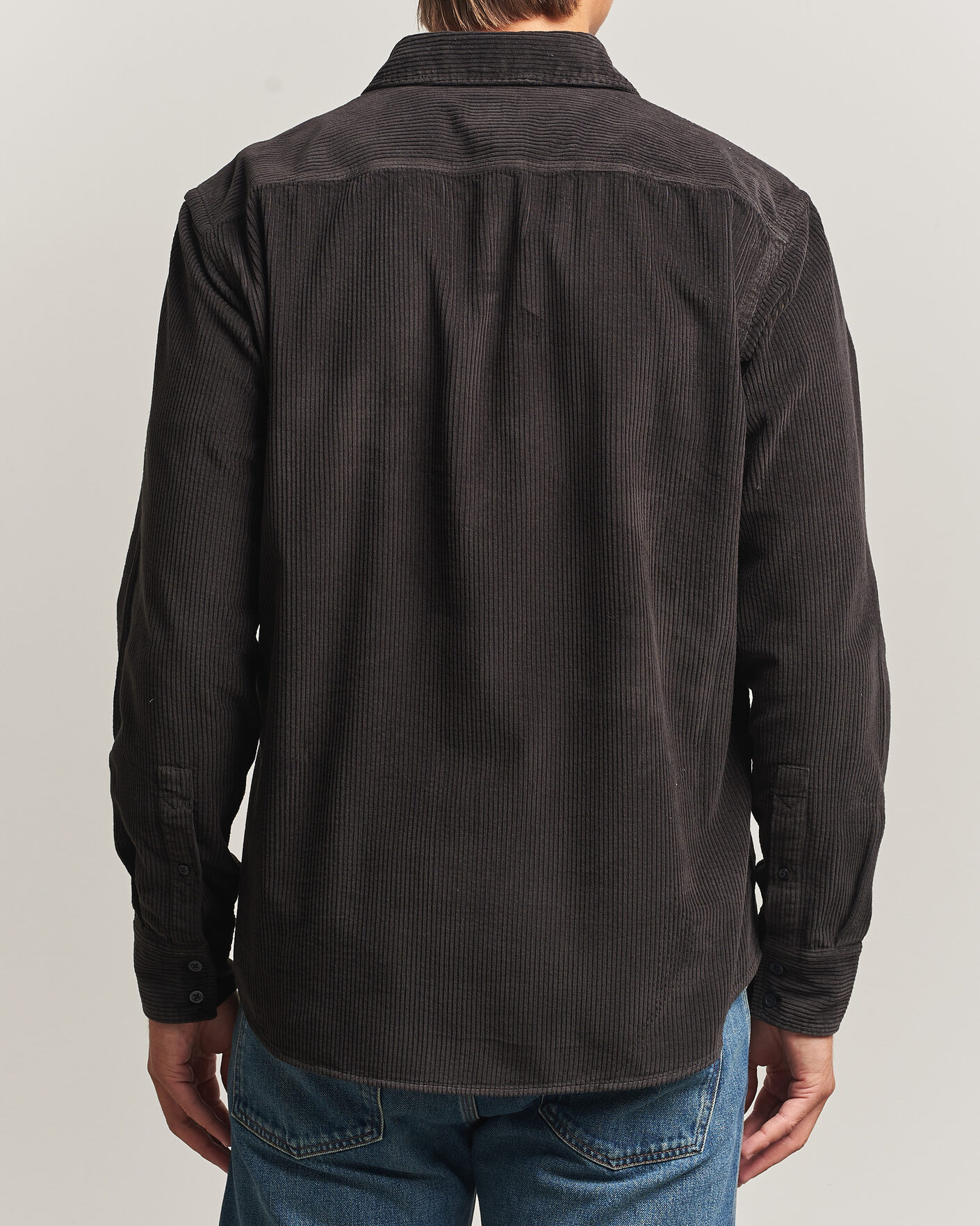 Mies | Kauluspaidat | BOSS ORANGE | Relegant Corduroy Shirt Black