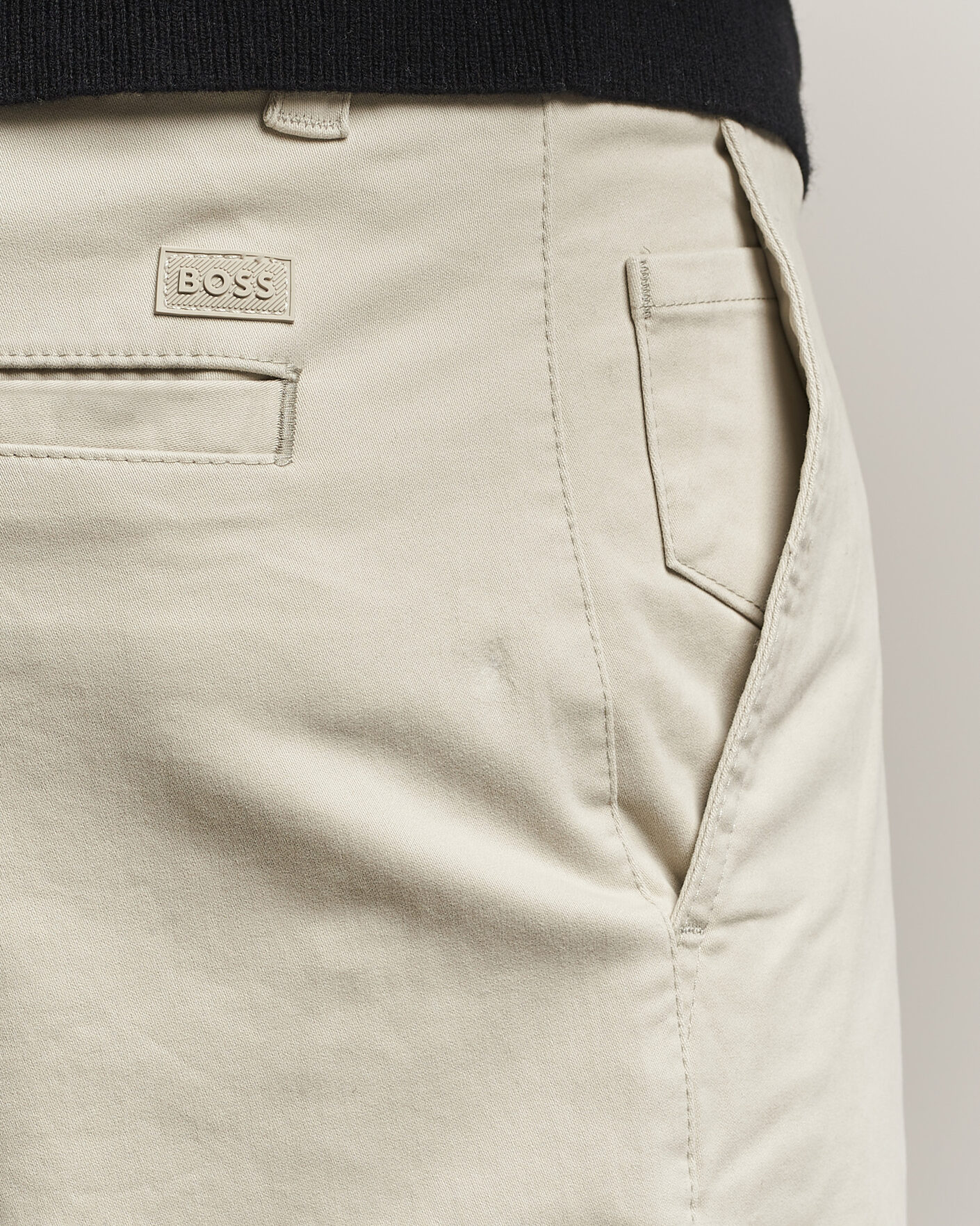 Mies | Housut | BOSS ORANGE | Cotton Chino Light Beige