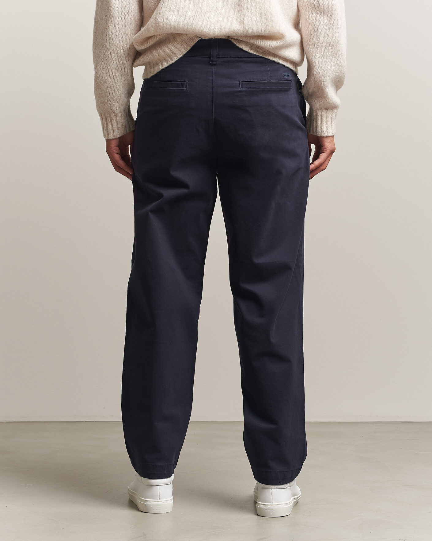 Mies | Housut | BOSS ORANGE | Cotton Chino Dark Blue
